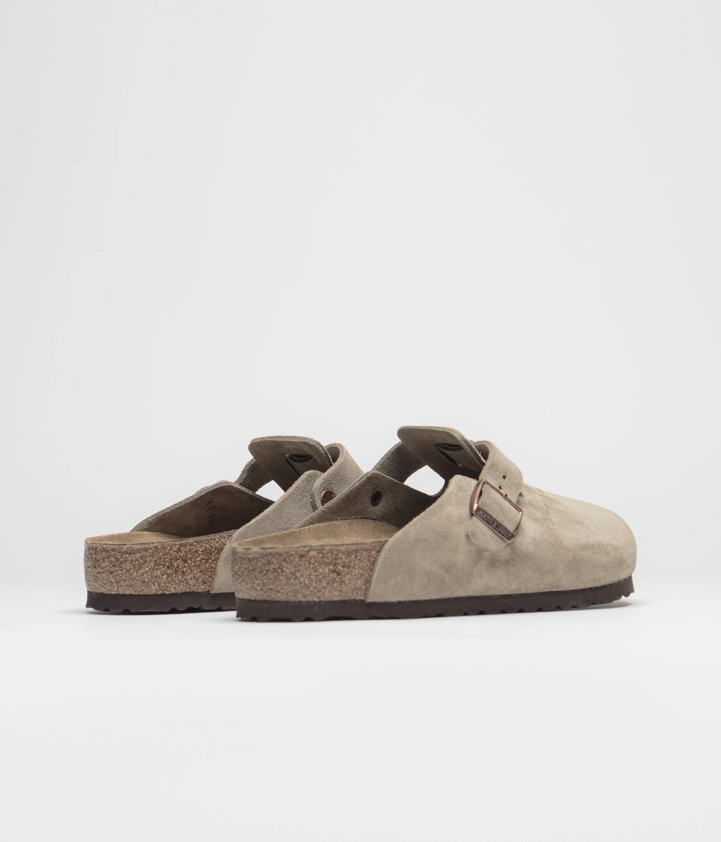Birkenstock Boston Clogs - Taupe - Image 4
