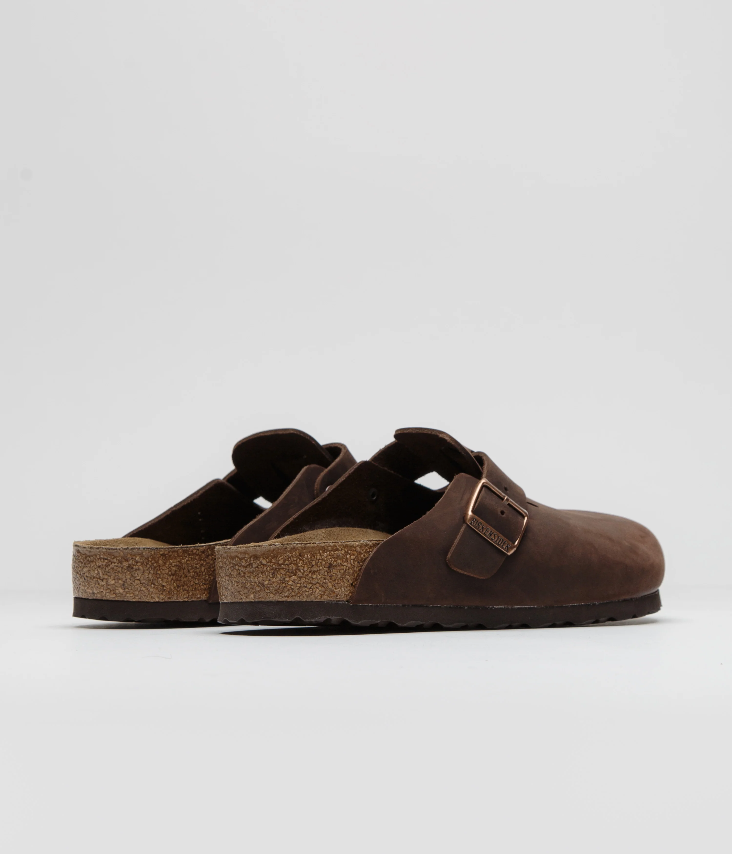 Birkenstock Boston Oiled Leather Clogs - Habana - Image 4