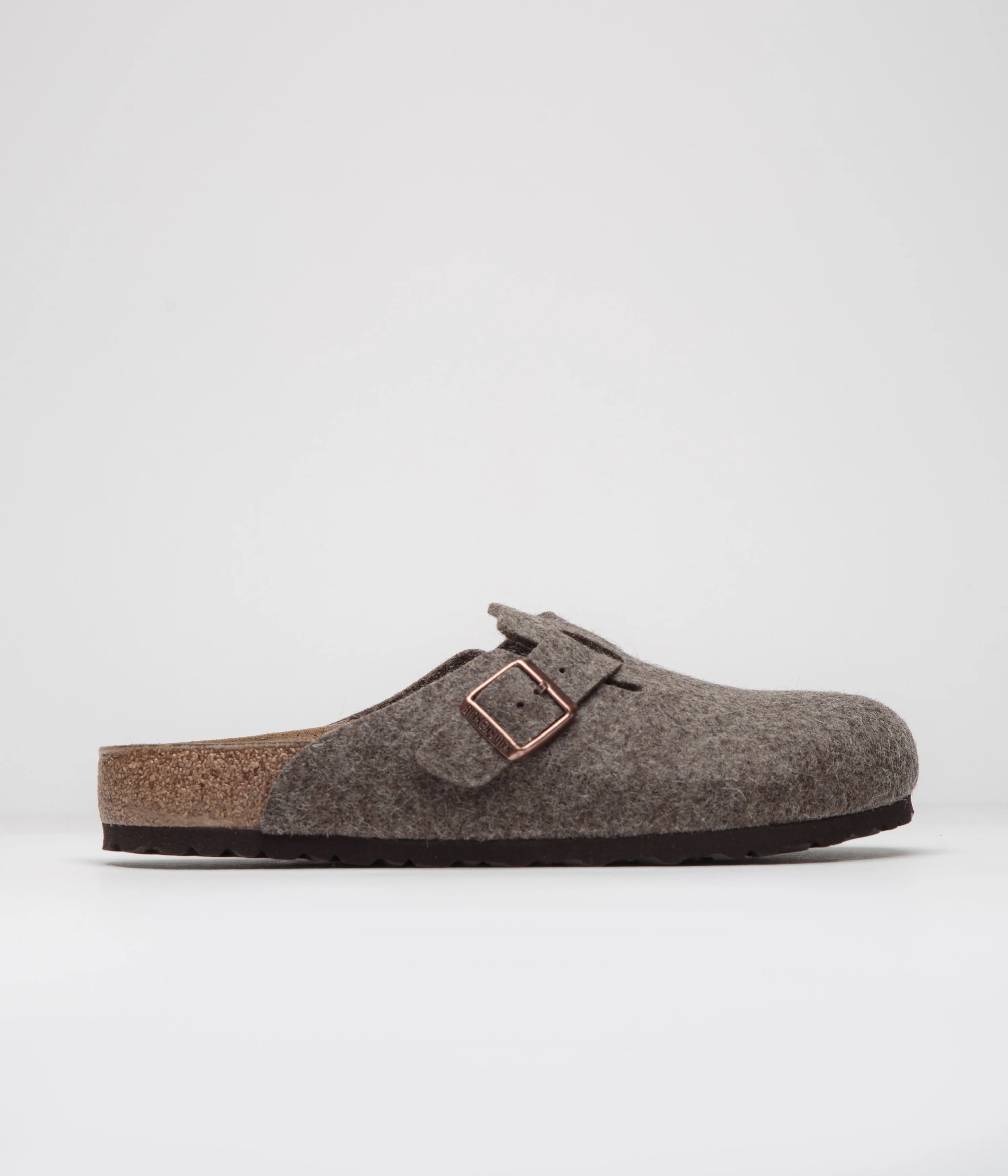 Birkenstock Boston Wool Clogs - Cacao