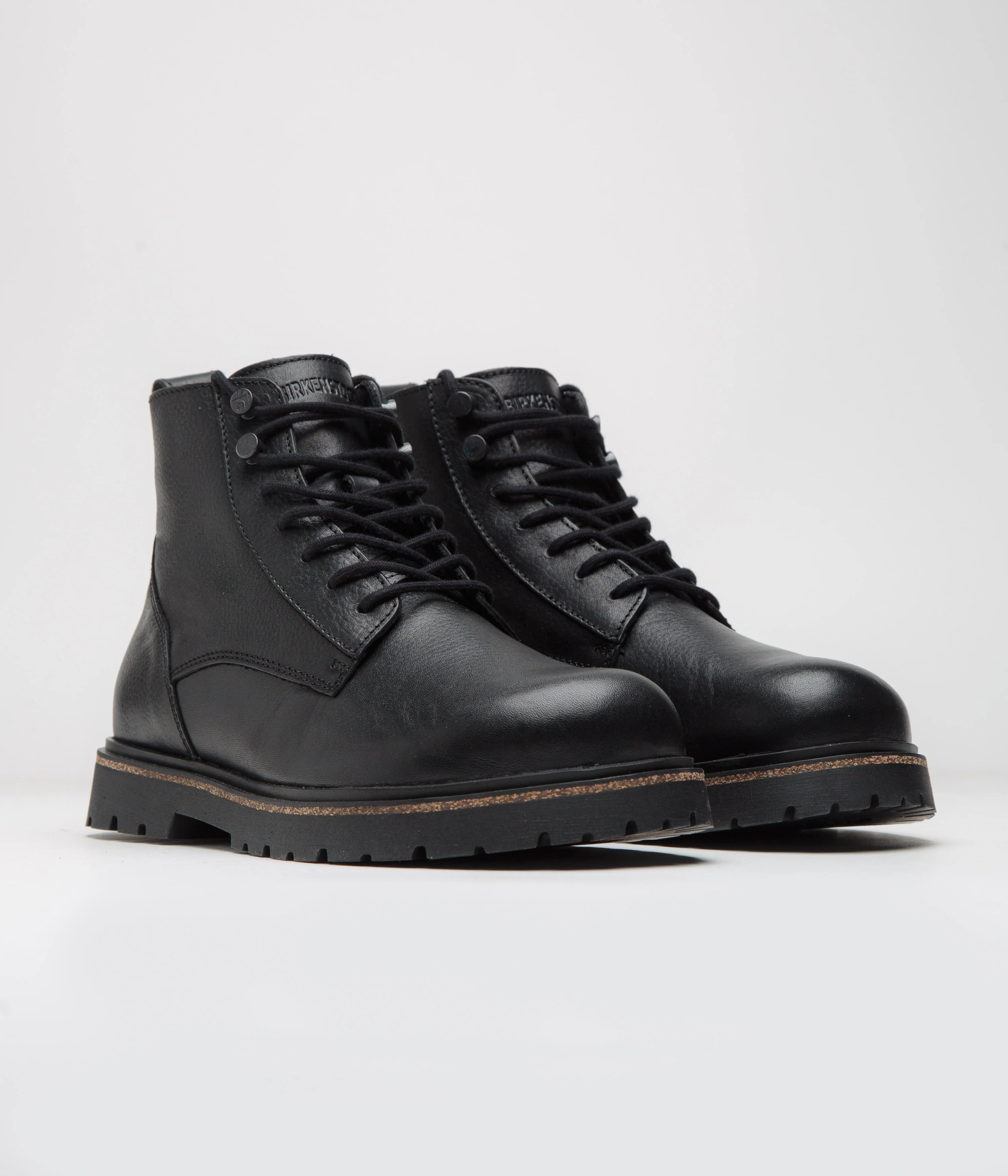 Birkenstock Highwood Lace Mid Shoes - Black - Image 2