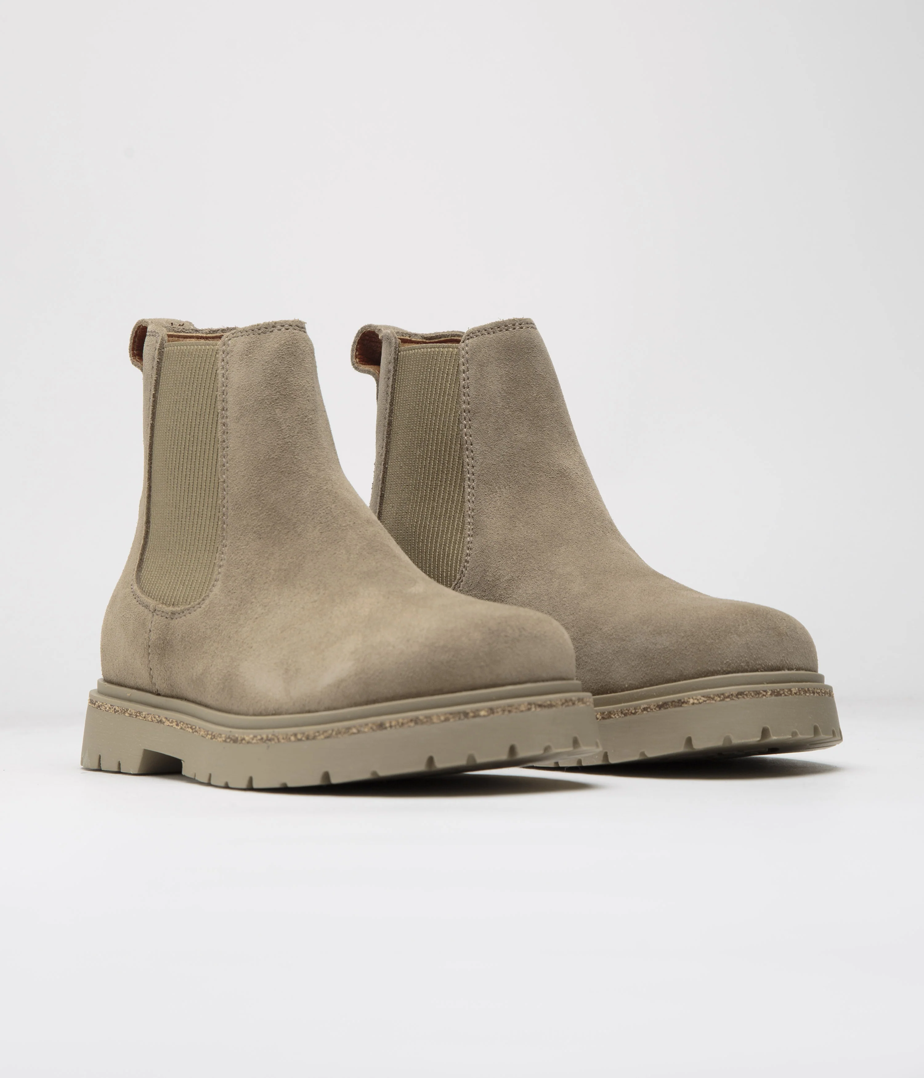 Birkenstock Womens Highwood Slip On Shoes - Taupe - Image 2