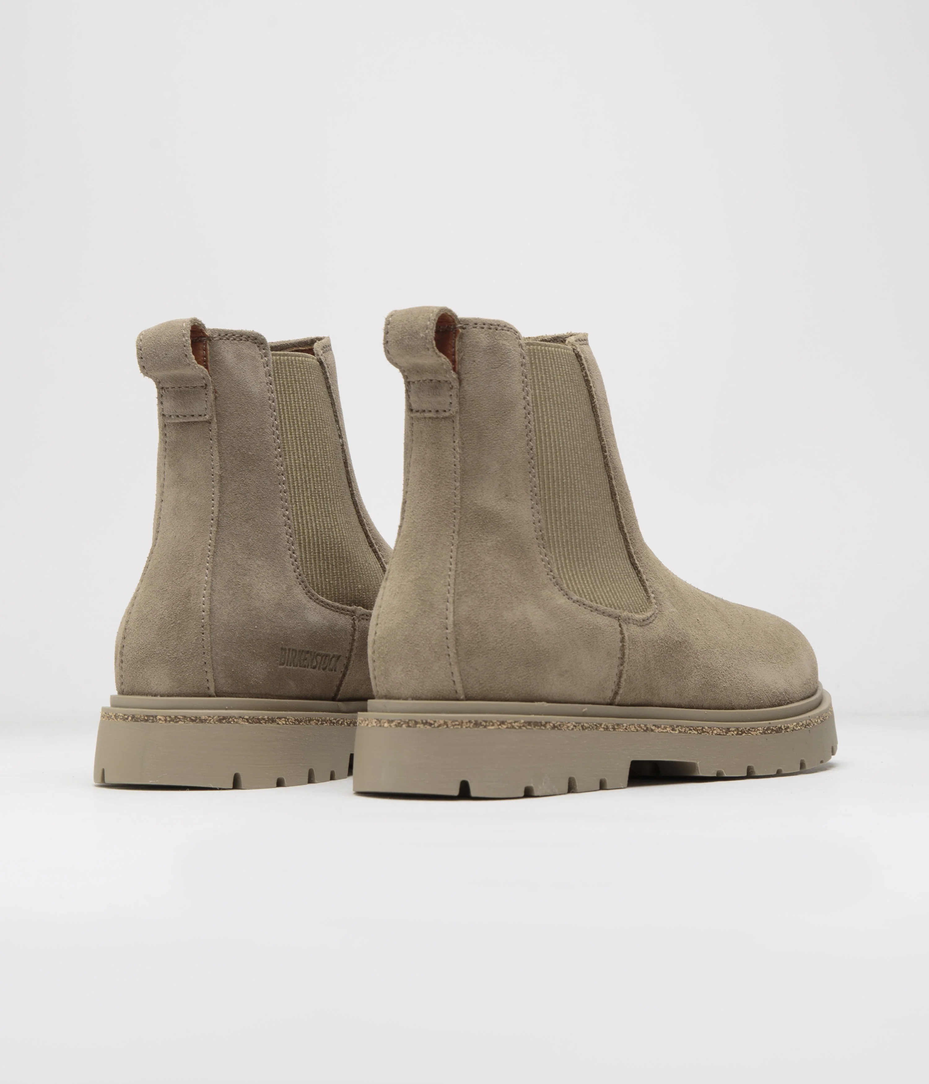 Birkenstock Womens Highwood Slip On Shoes - Taupe - Image 4