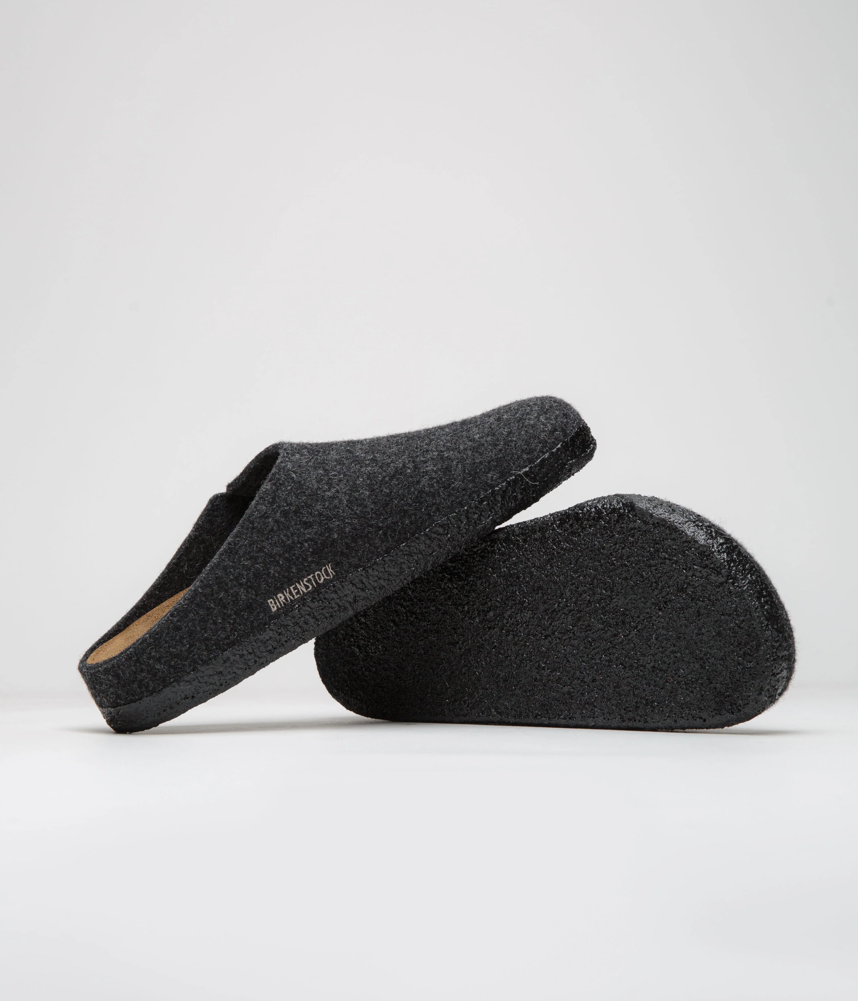 Birkenstock Zermatt Felt Slippers - Anthracite - Image 6