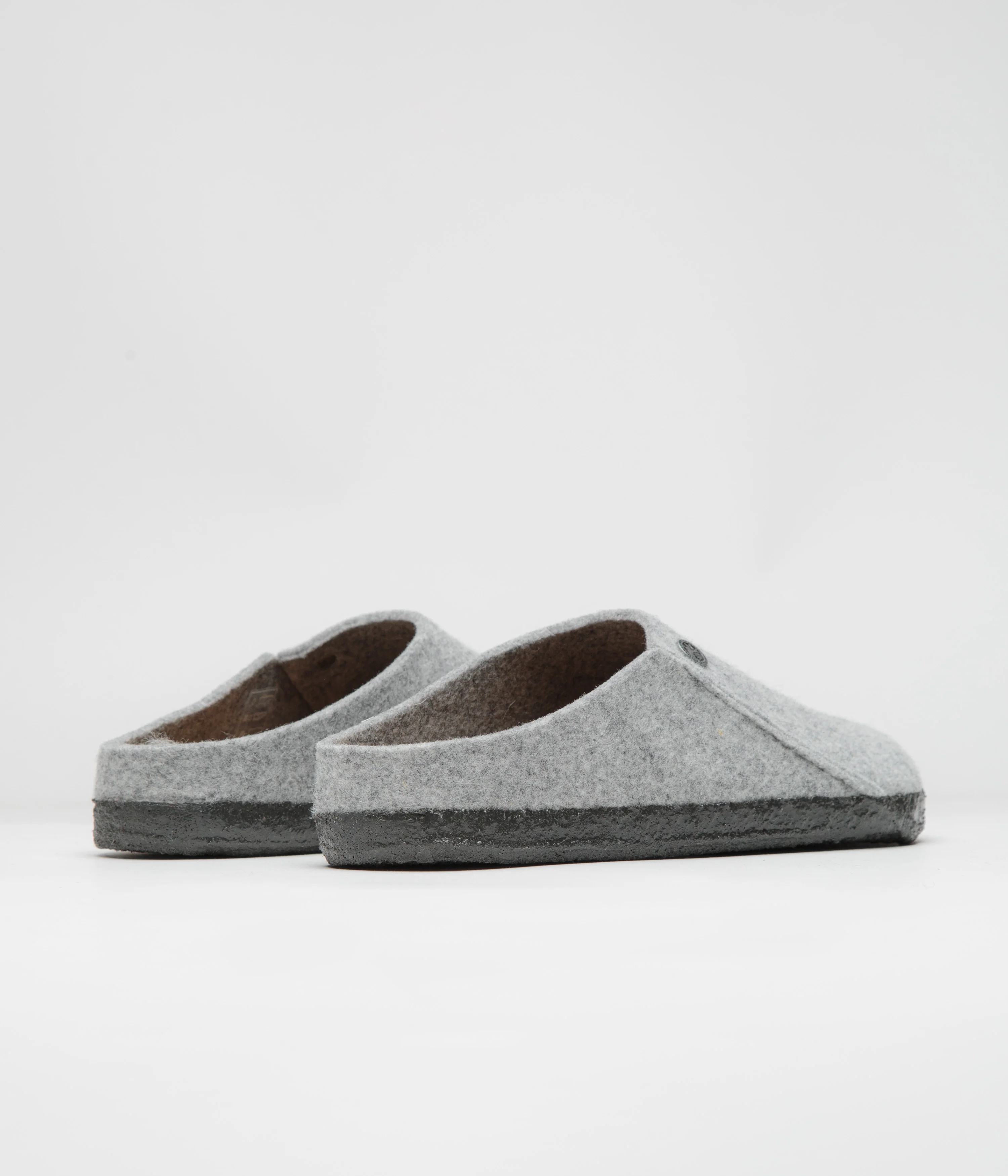 Birkenstock Zermatt Felt Slippers - Light Grey - Image 4