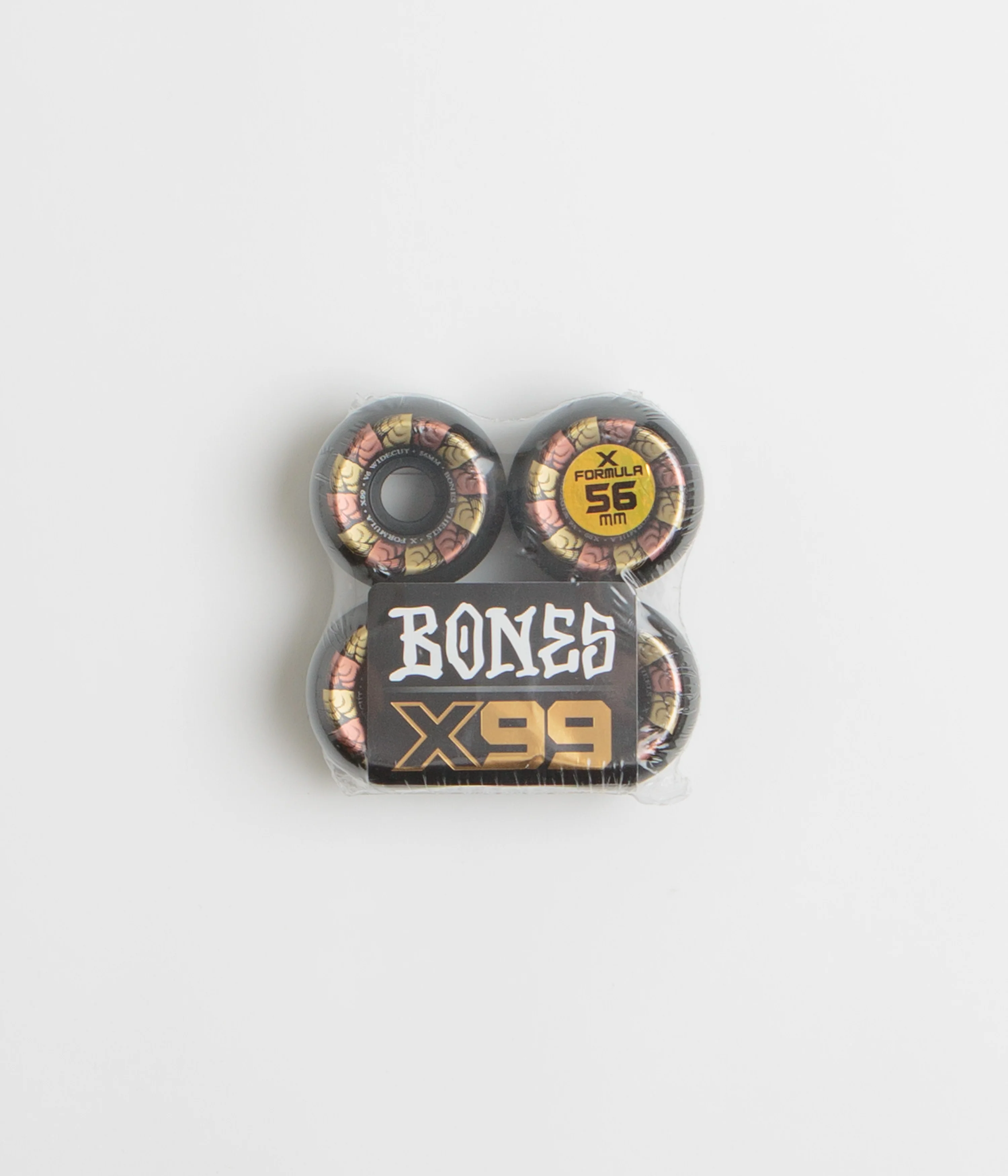Bones X-Formula Leaving 99A V6 Widecut Wheels - Black - 56mm