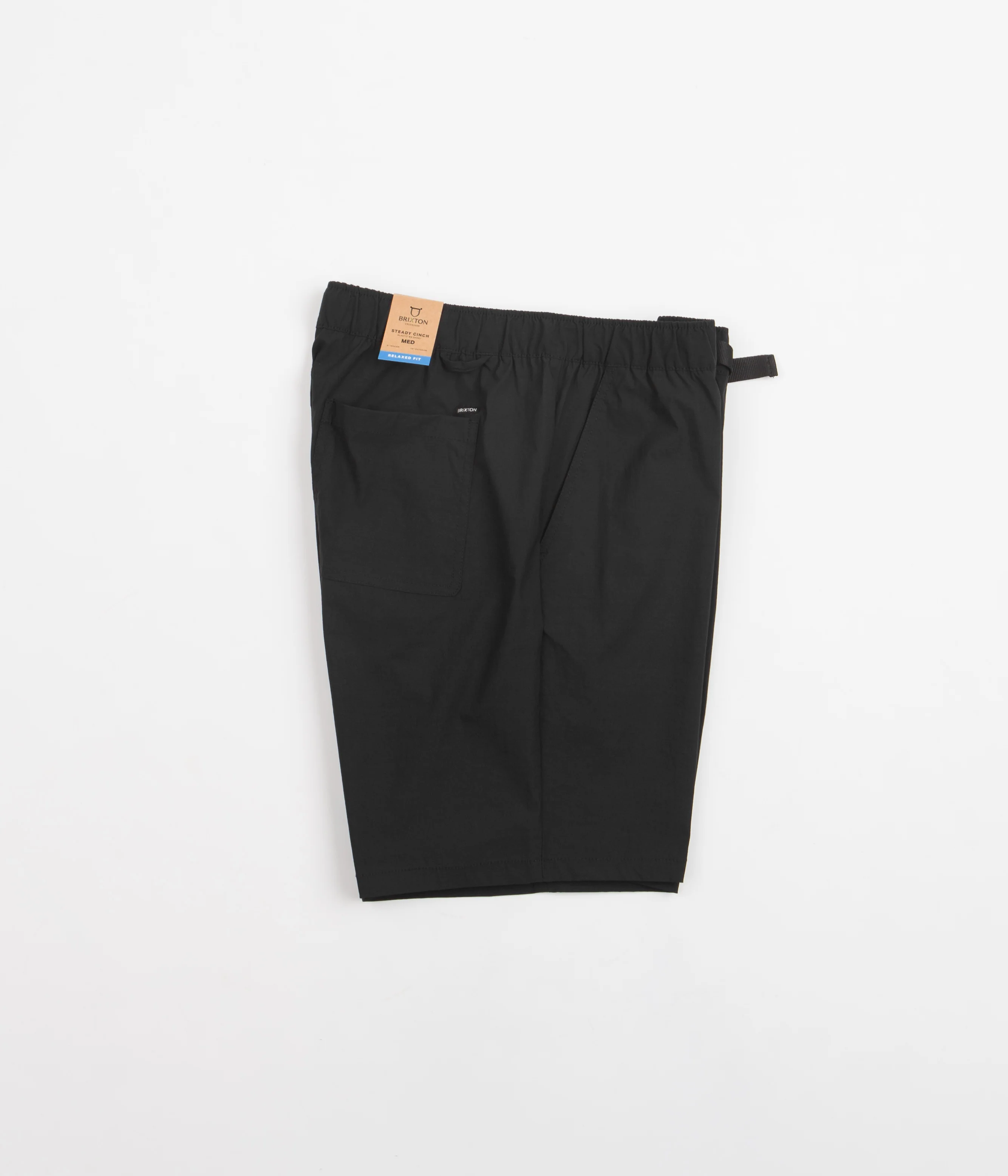 Brixton Steady Cinch X Shorts - Black - Image 2