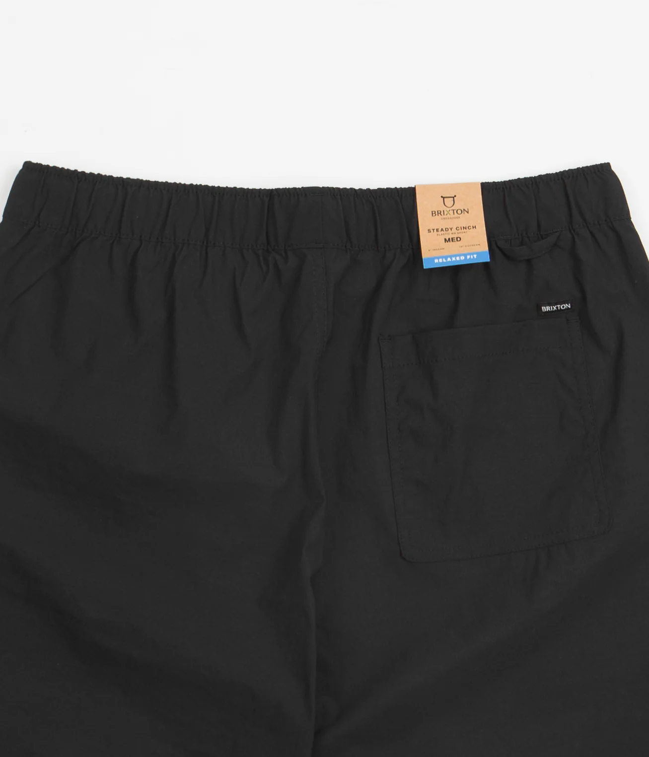 Brixton Steady Cinch X Shorts - Black - Image 5