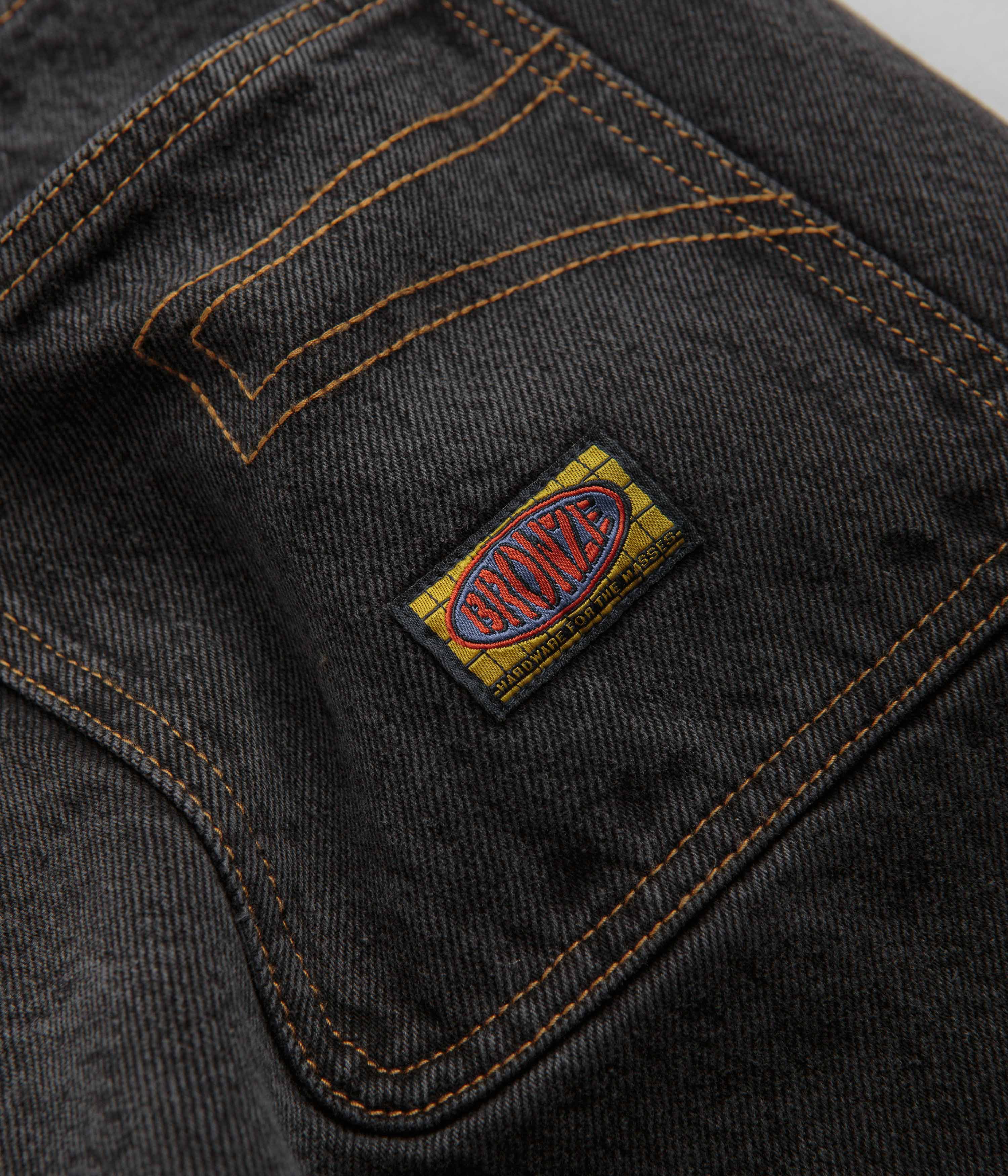 Bronze 56K 56 Denim Jeans - Black - Image 7