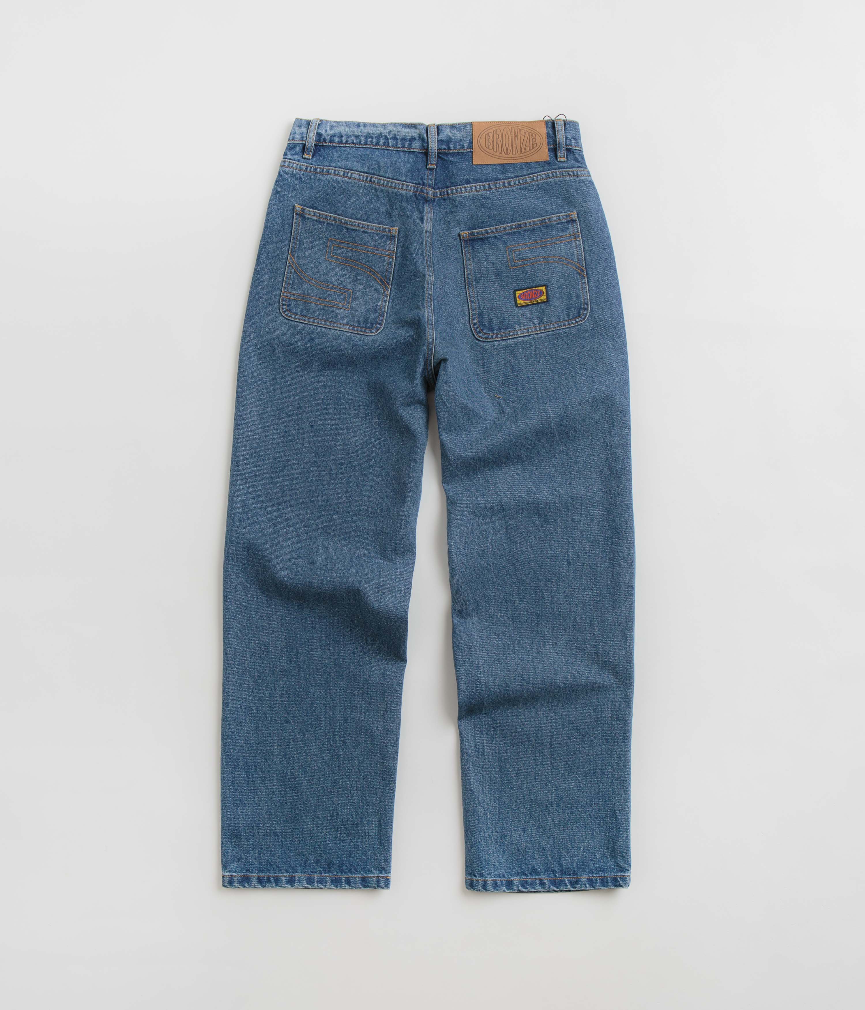 Bronze 56K 56 Denim Jeans - Blue - Image 3