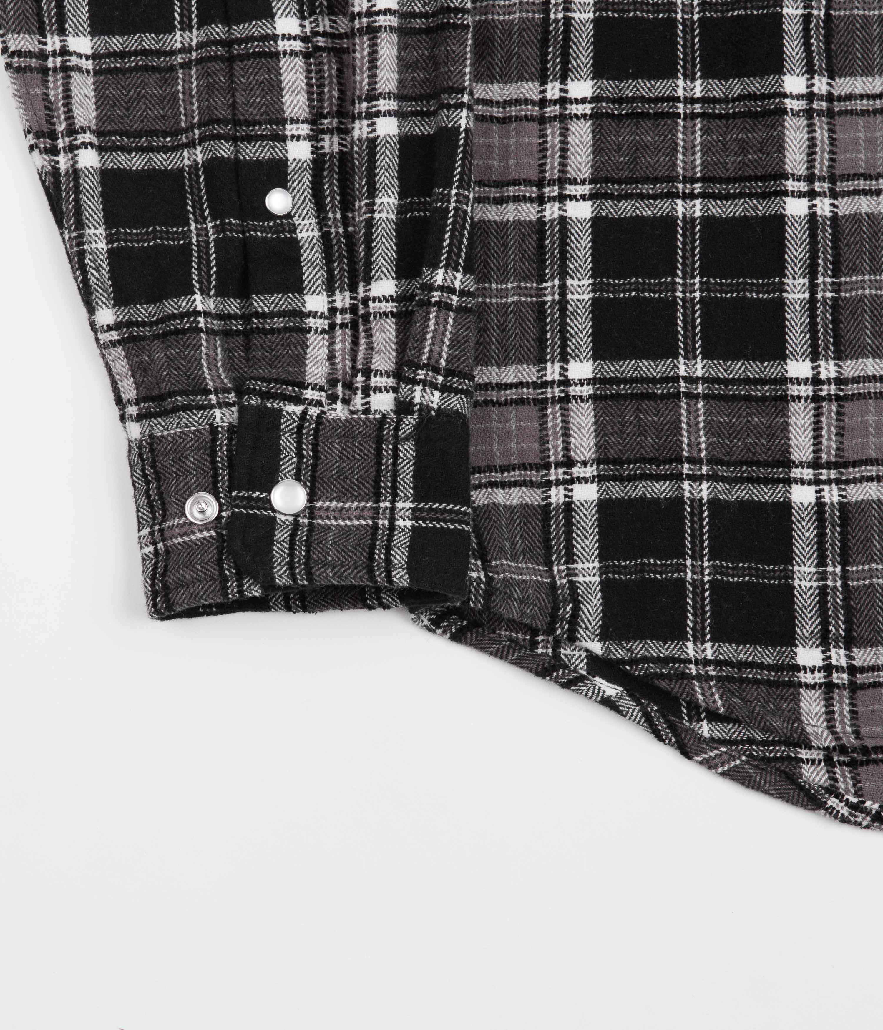 Bronze 56K 56 Flannel Shirt - Black - Image 2