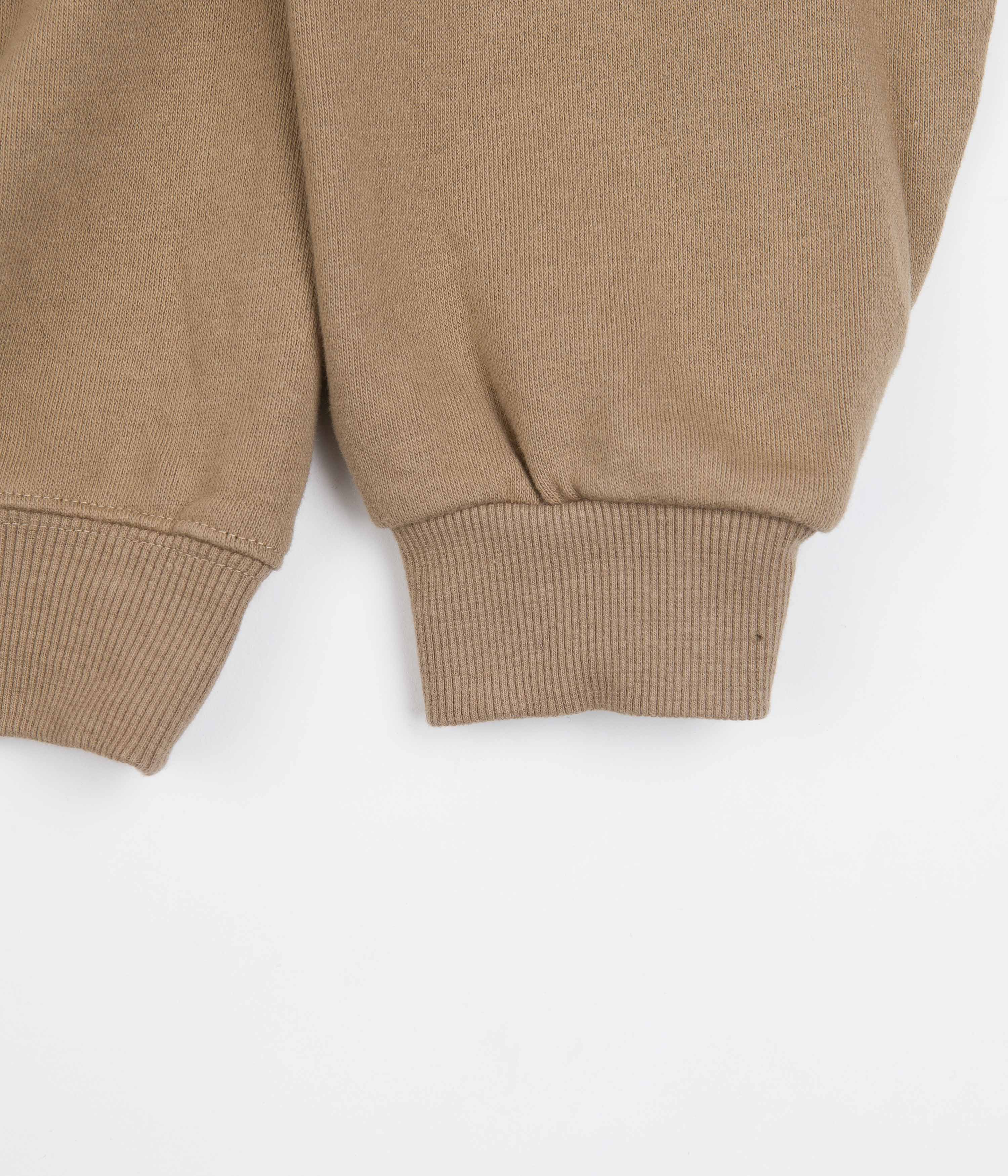 Bronze 56K B Logo Embroidered Crewneck Sweatshirt - Light Brown - Image 2