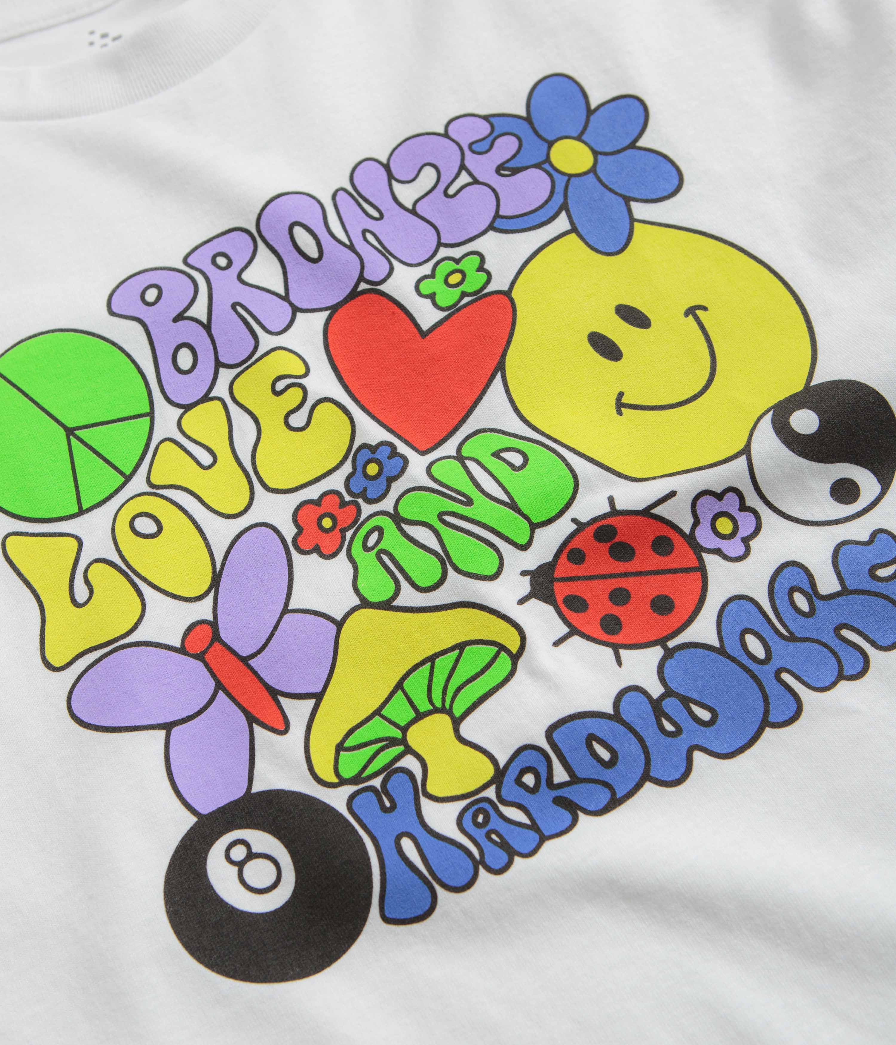 Bronze 56K Bronze, Love & Hardware T-Shirt - White - Image 2
