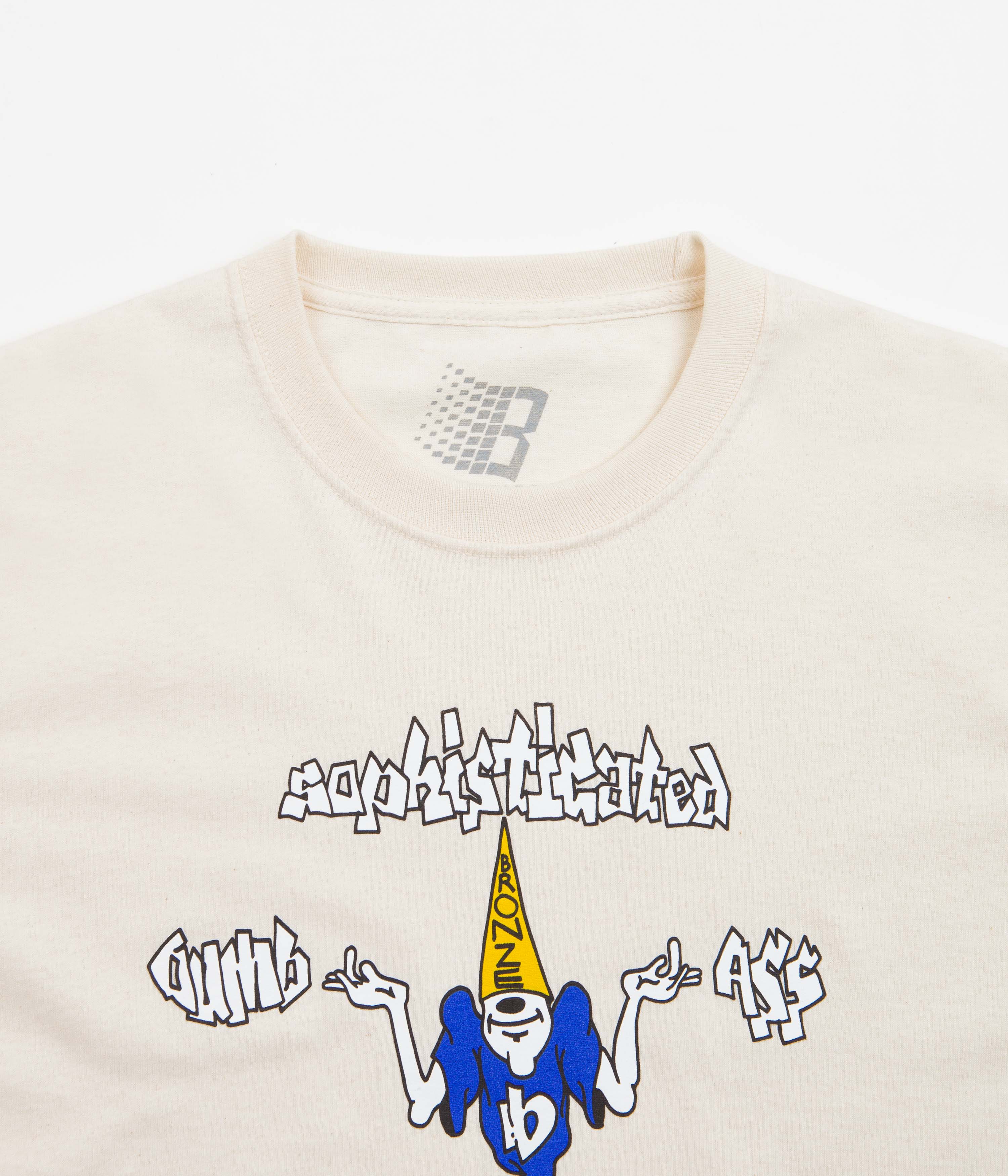 Bronze 56K Dumbass T-Shirt - Natural - Image 3