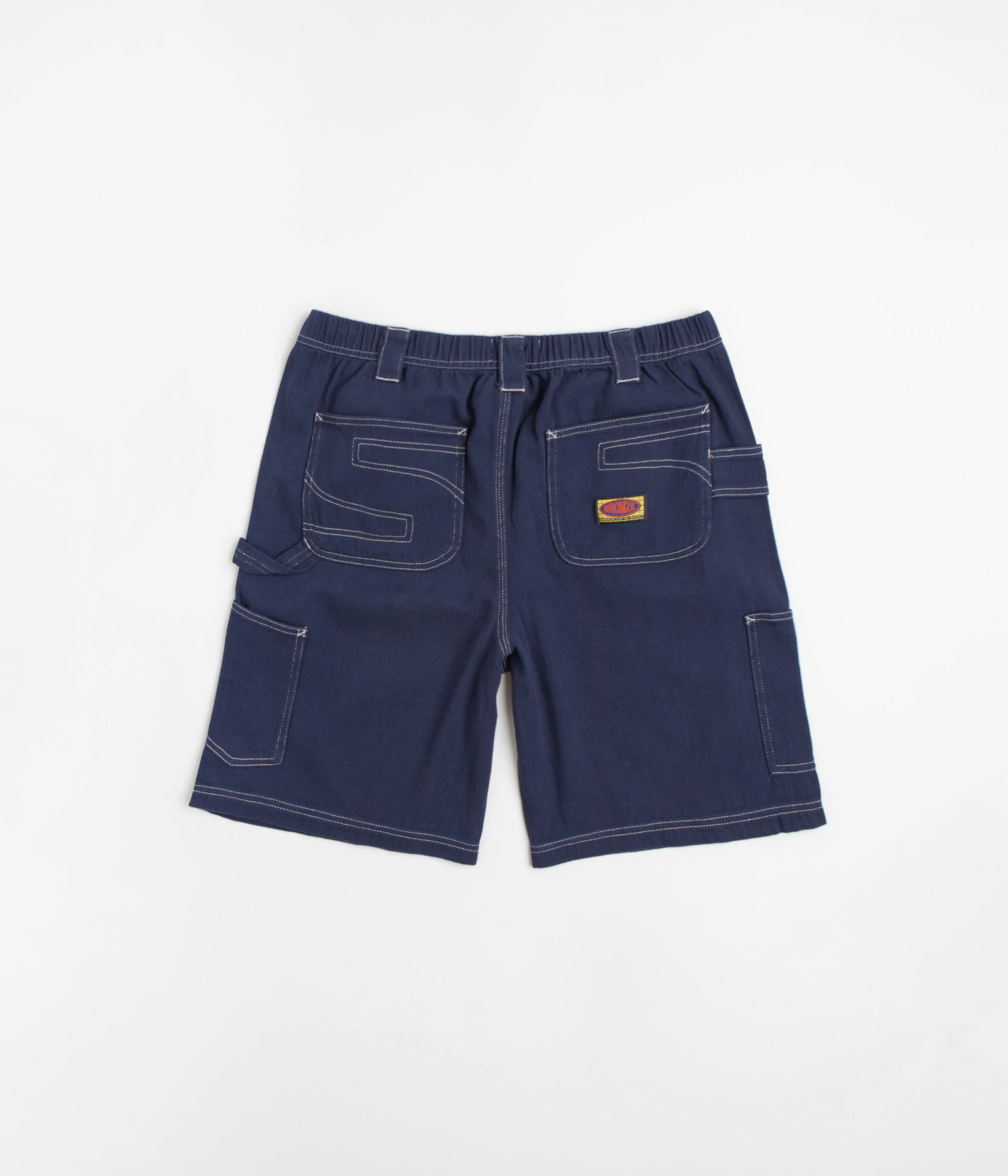 Bronze 56K Karpenter Shorts - Navy - Image 3