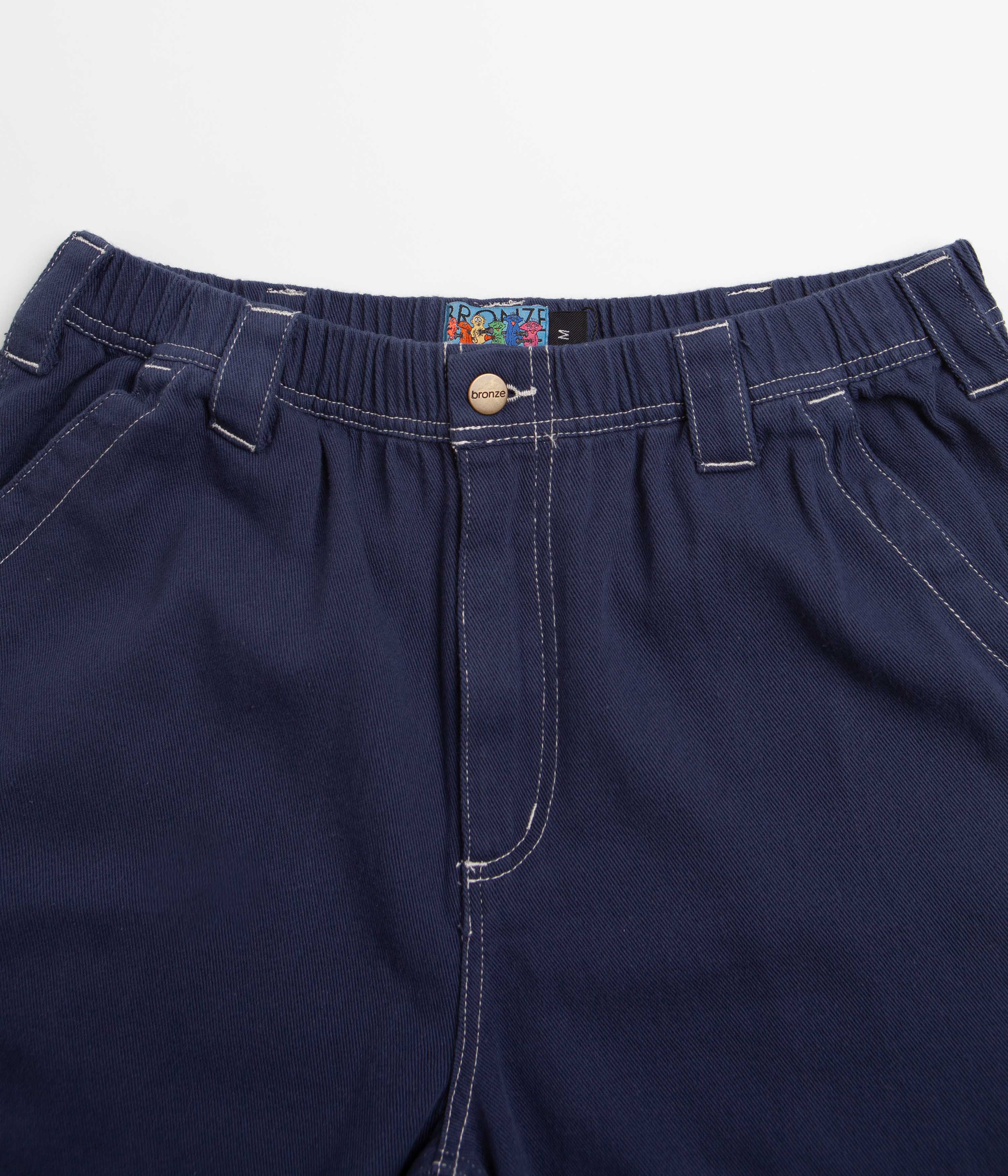 Bronze 56K Karpenter Shorts - Navy - Image 4