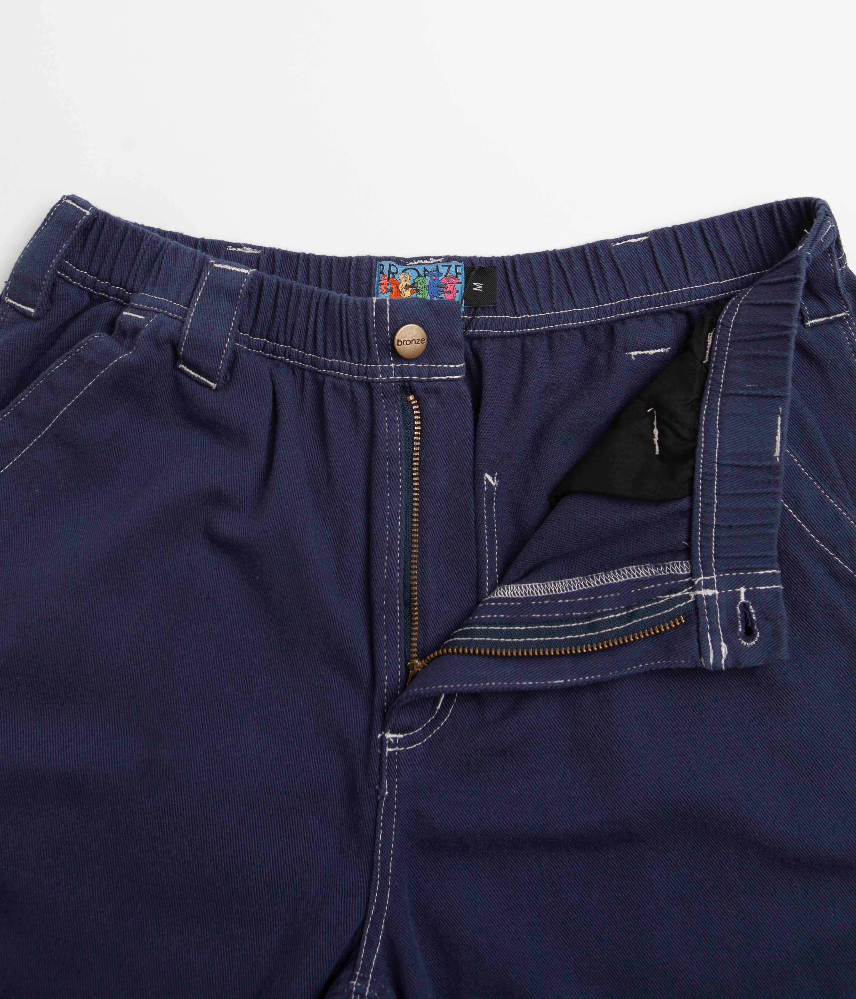 Bronze 56K Karpenter Shorts - Navy - Image 5