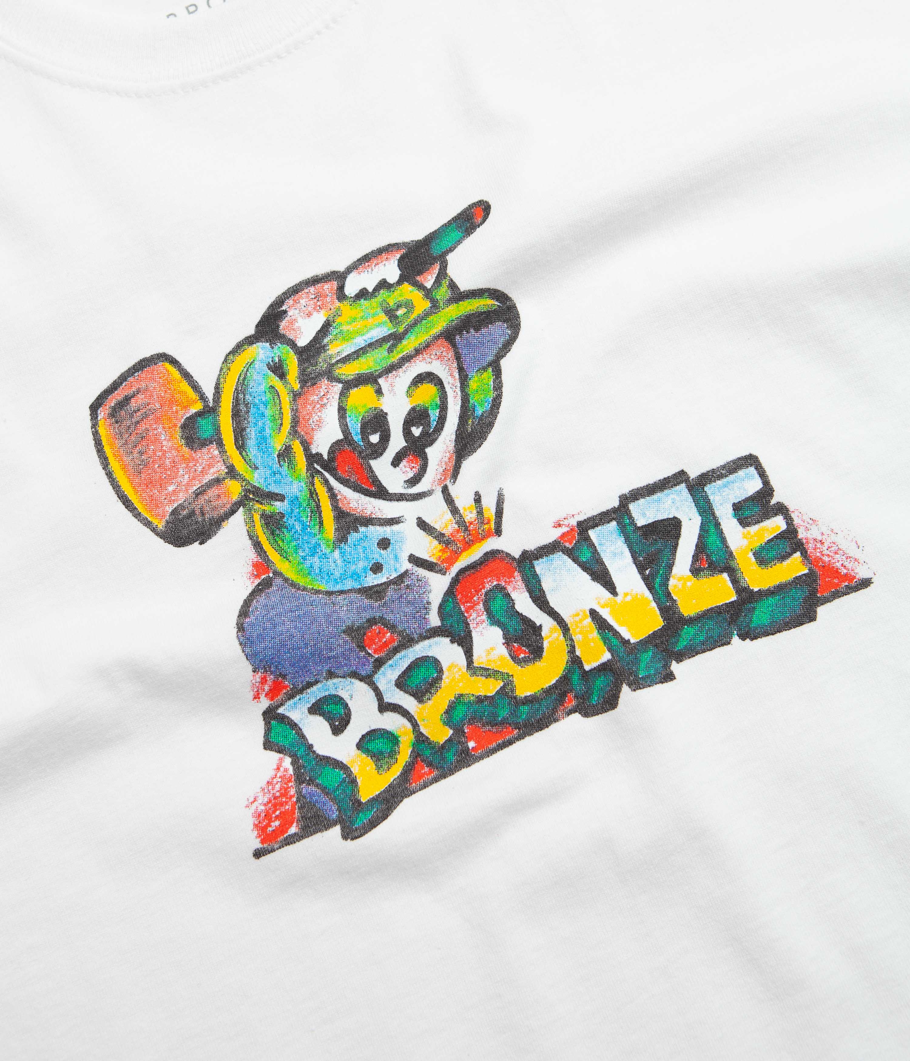 Bronze 56K Mallet T-Shirt - White - Image 3
