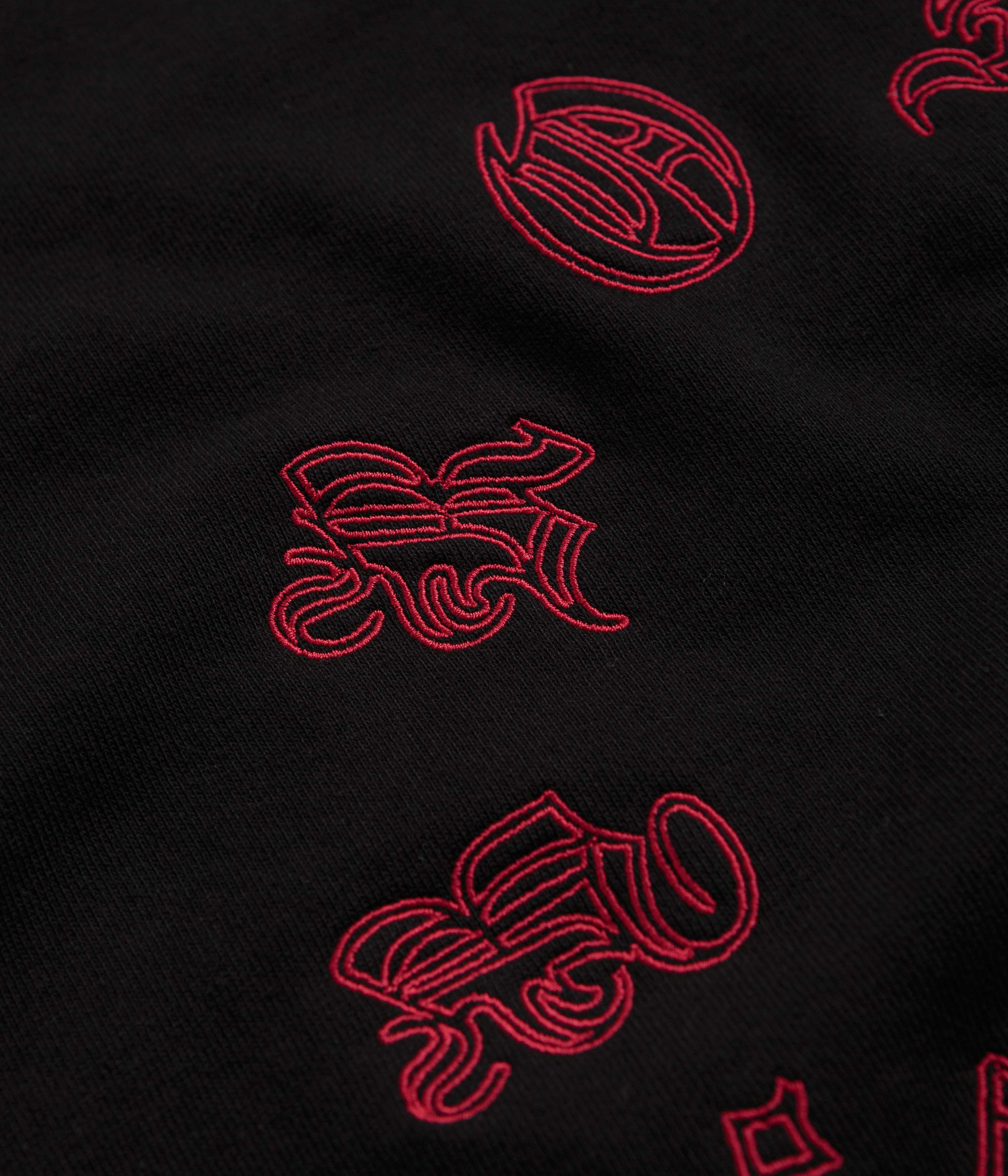 Bronze 56K Old E Circle Crewneck Sweatshirt - Black - Image 3