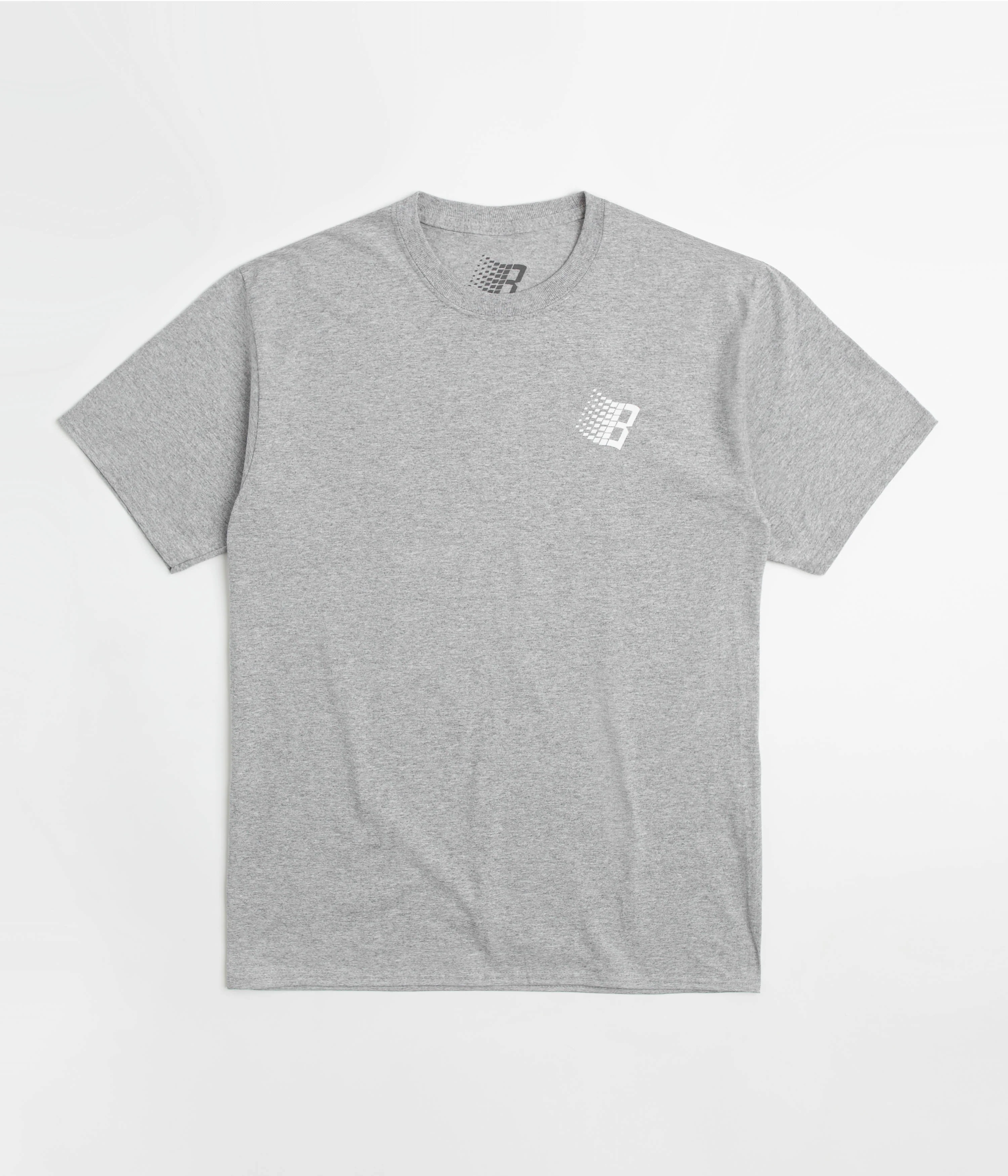 Bronze 56K Polka Dot Logo T-Shirt - Heather Grey - Image 2