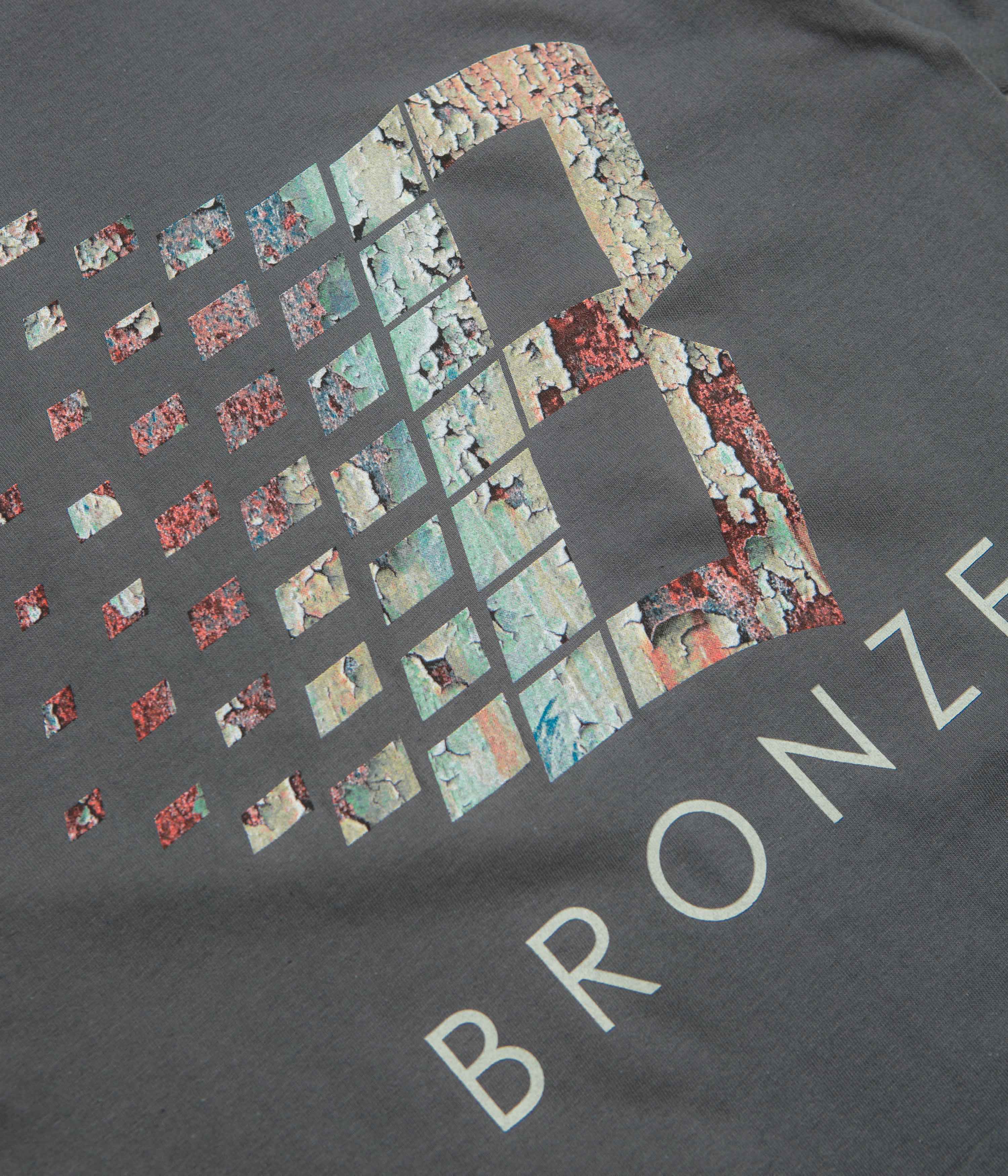 Bronze 56K Rust Logo T-Shirt - Black - Image 4