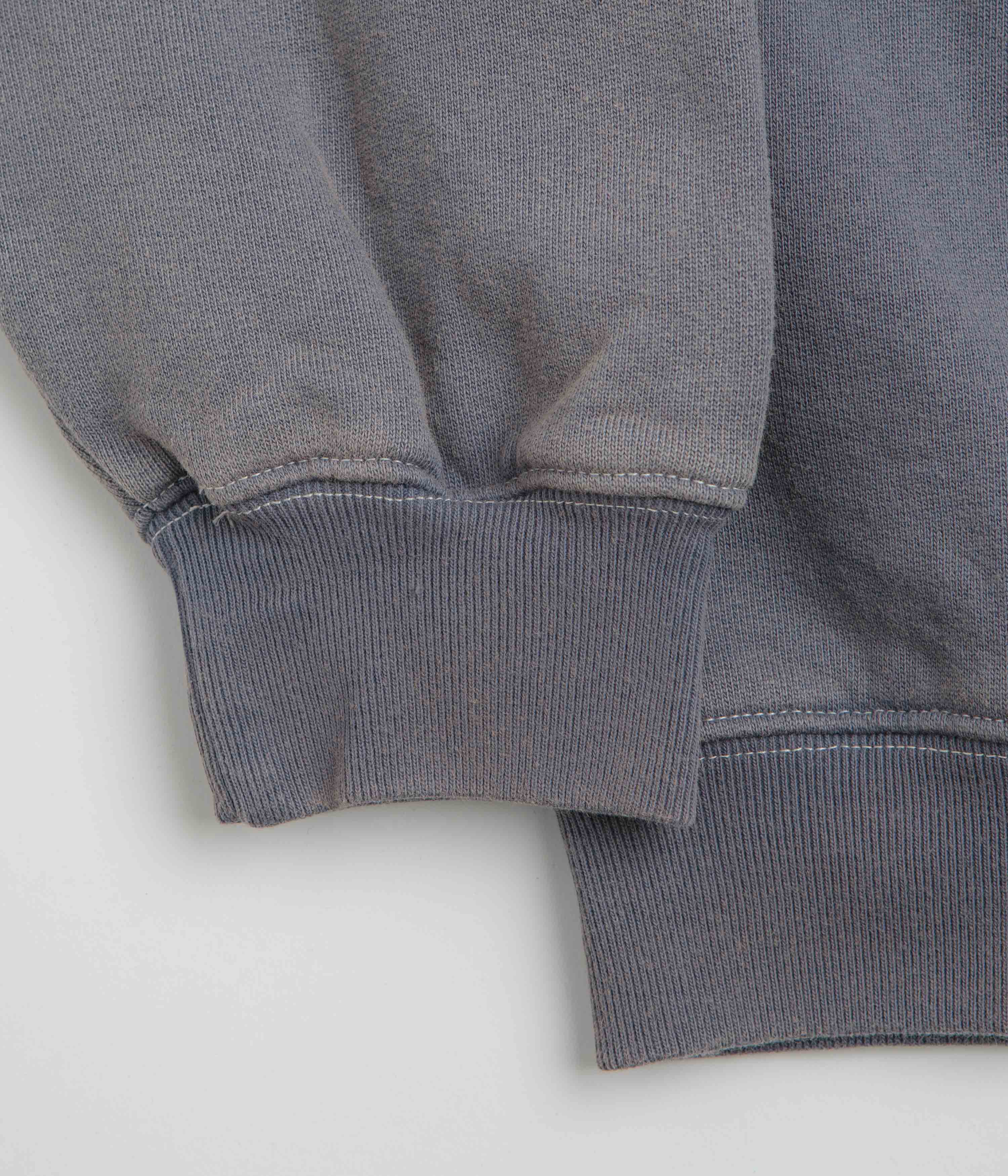 Butter Goods Abseil Crewneck Sweatshirt - Washed Navy - Image 4