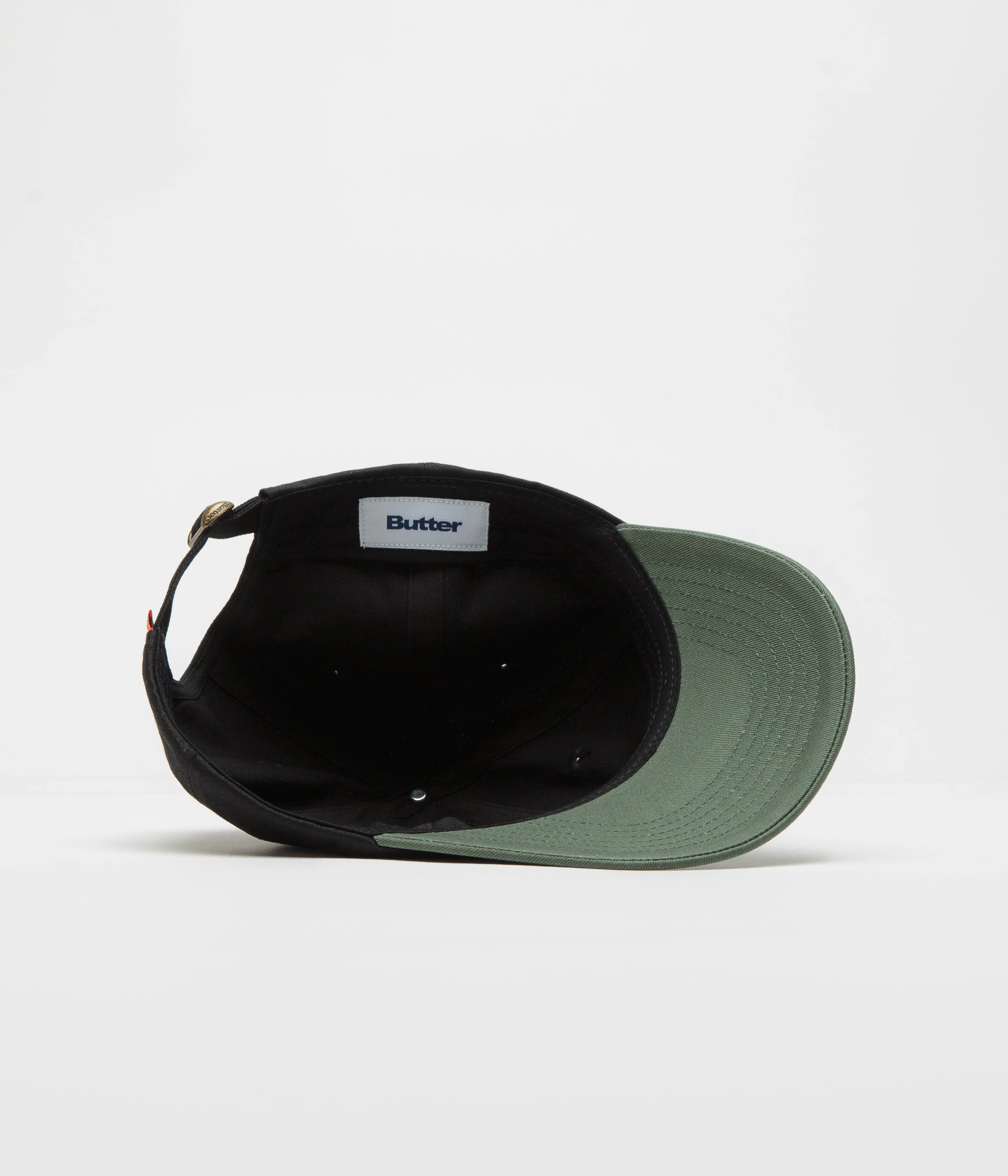 Butter Goods Alien Cap - Black / Sage - Image 4