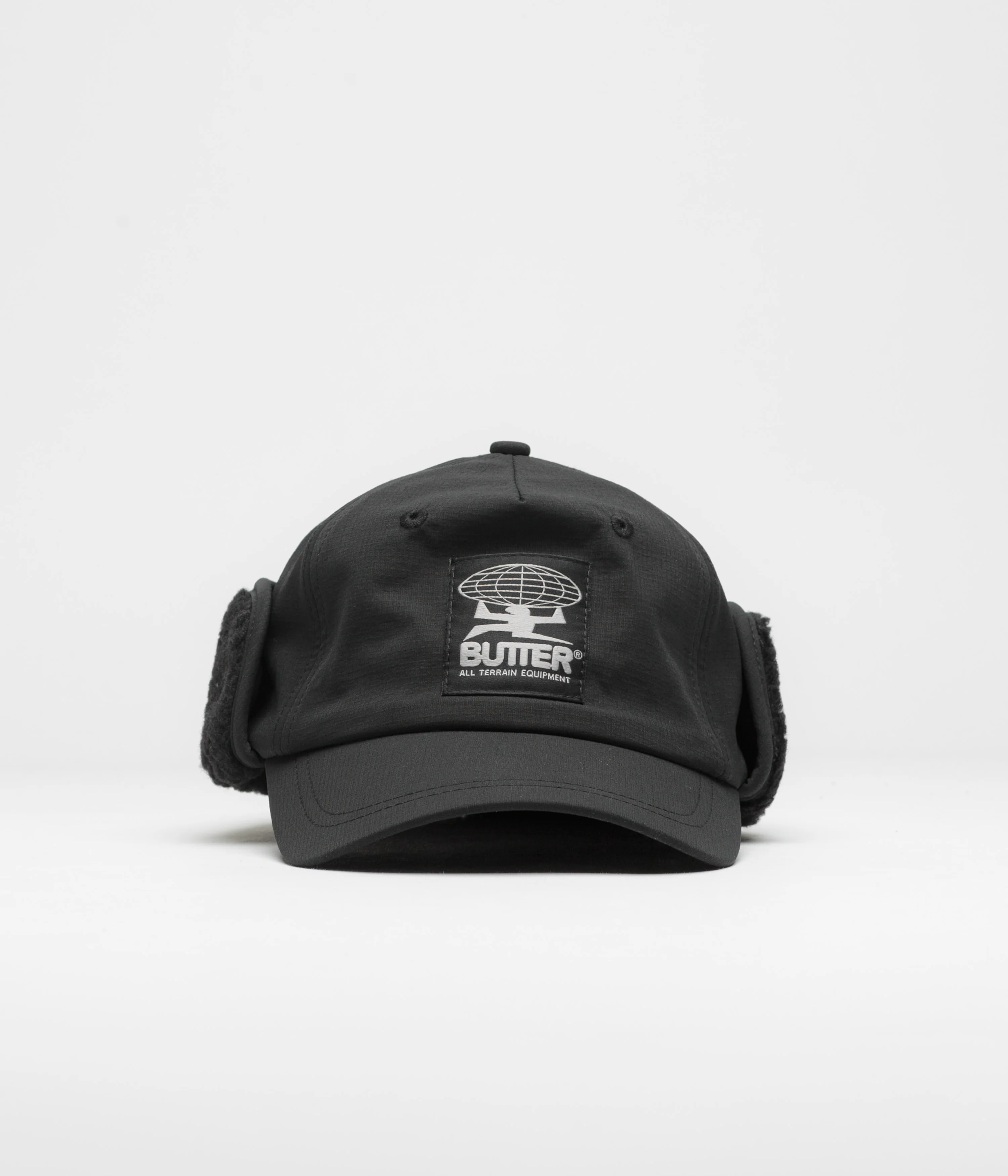 Butter Goods All Terrain Flap Cap - Black - Image 2