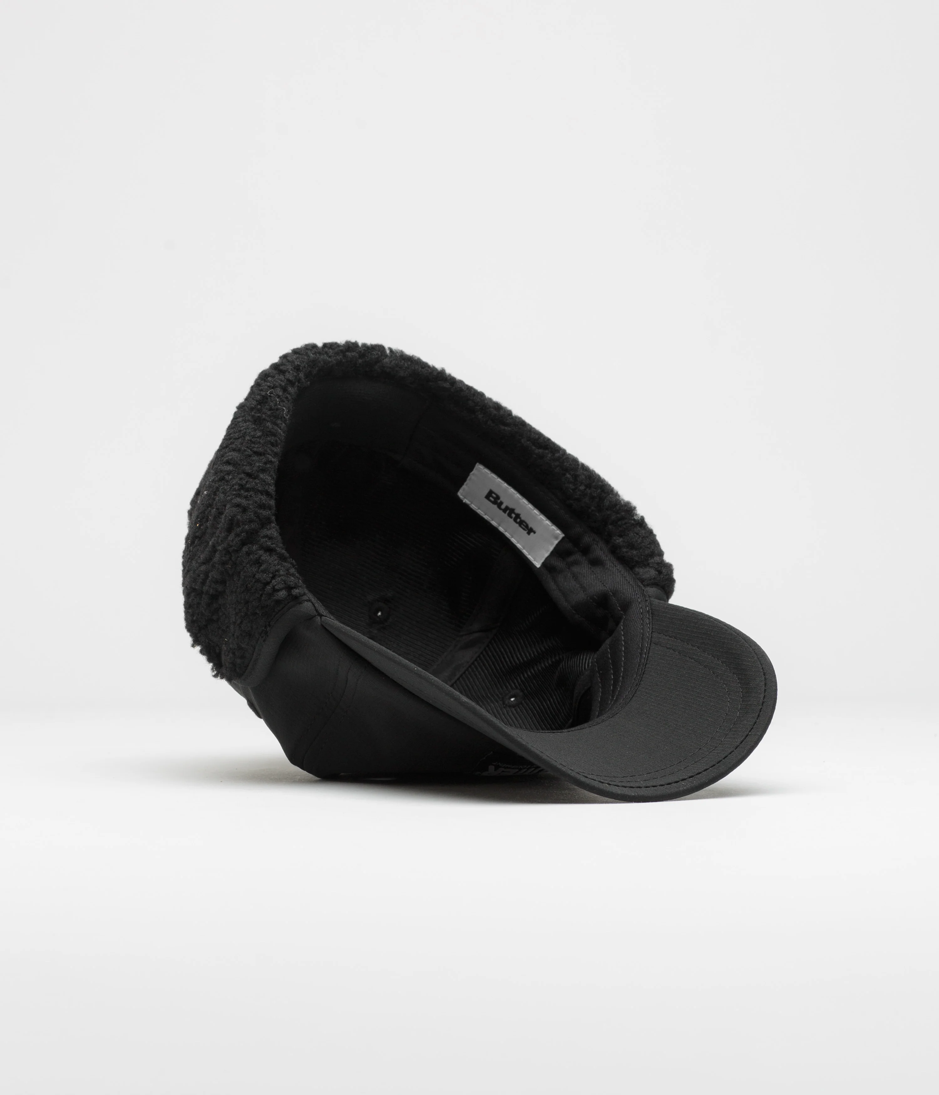Butter Goods All Terrain Flap Cap - Black - Image 4
