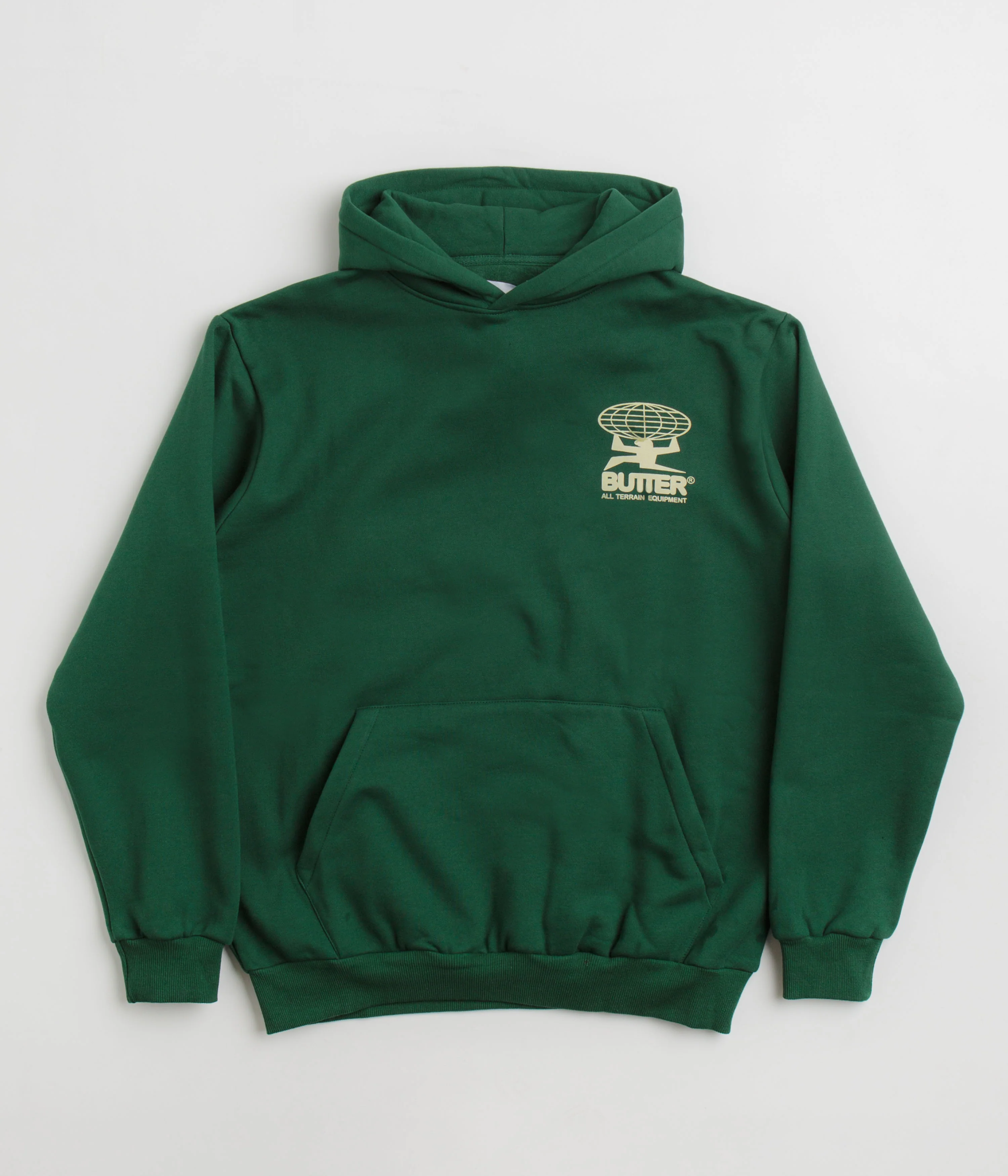Butter Goods All Terrain Hoodie - Forest Green - Image 2