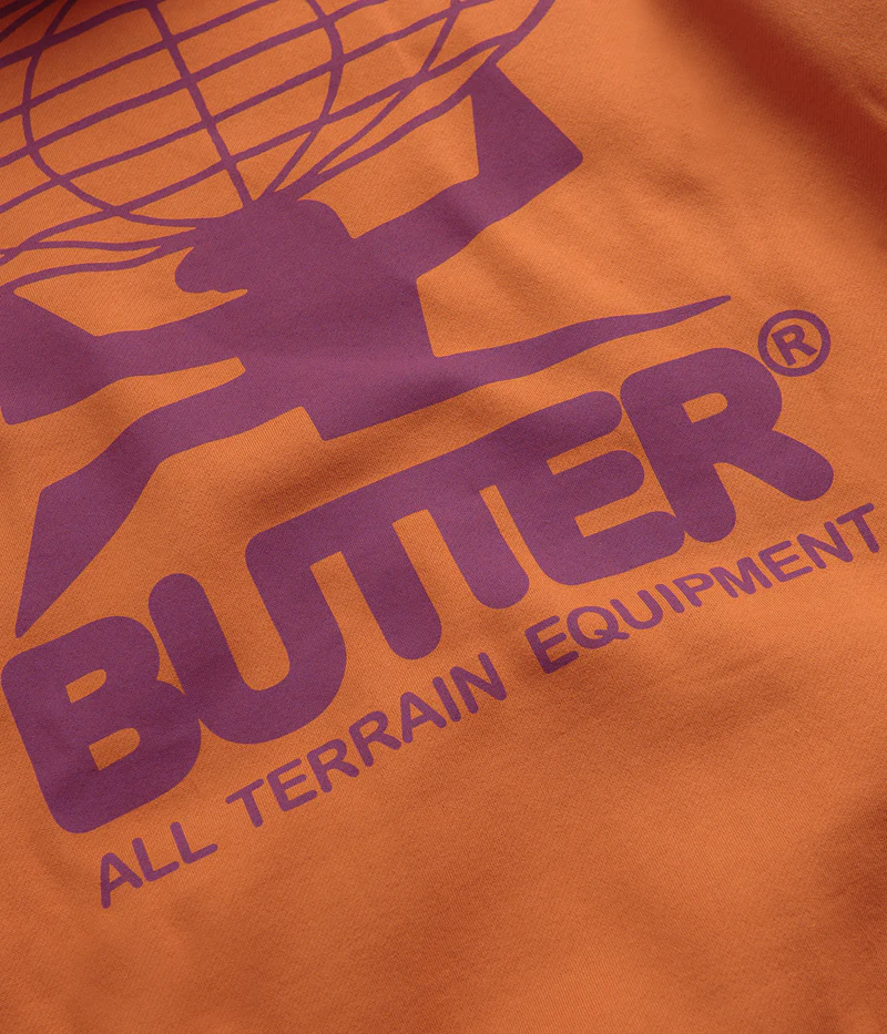Butter Goods All Terrain Hoodie - Rust - Image 6