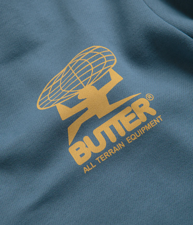 Butter Goods All Terrain Hoodie - Slate Blue - Image 4