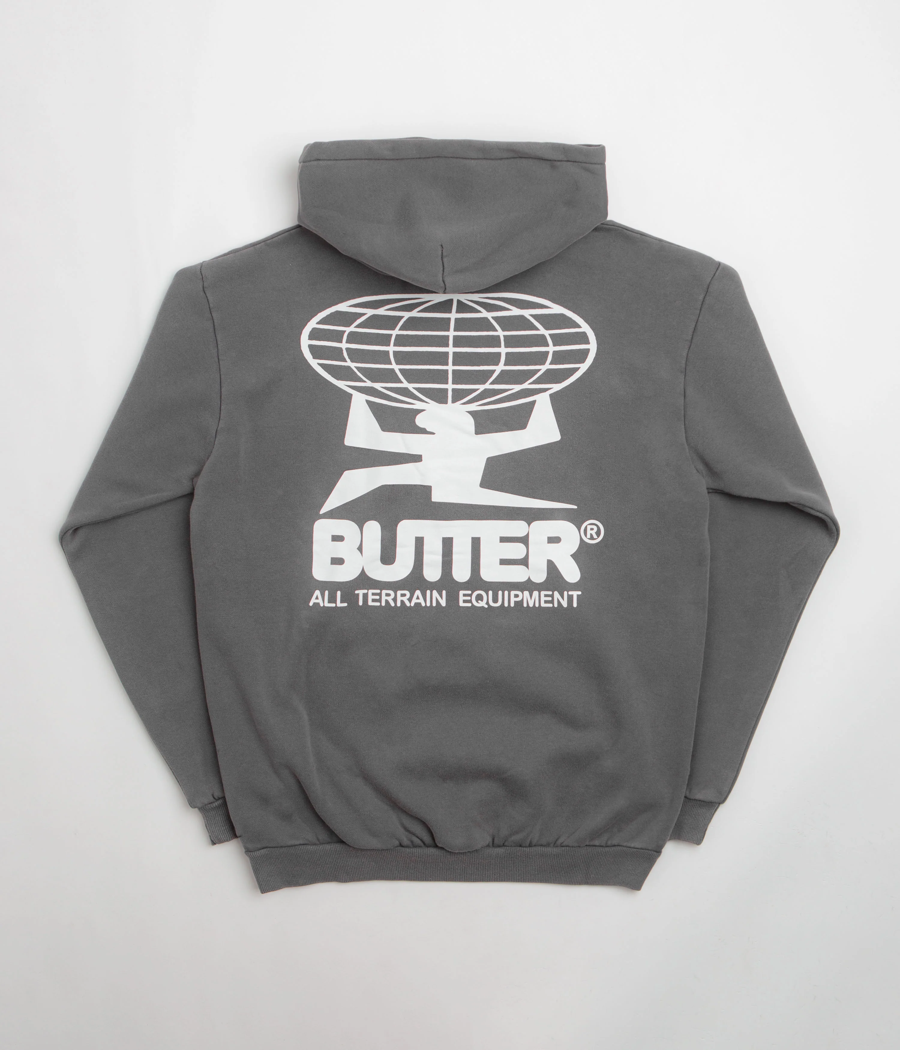 Butter Goods All Terrain Hoodie - Washed Steel