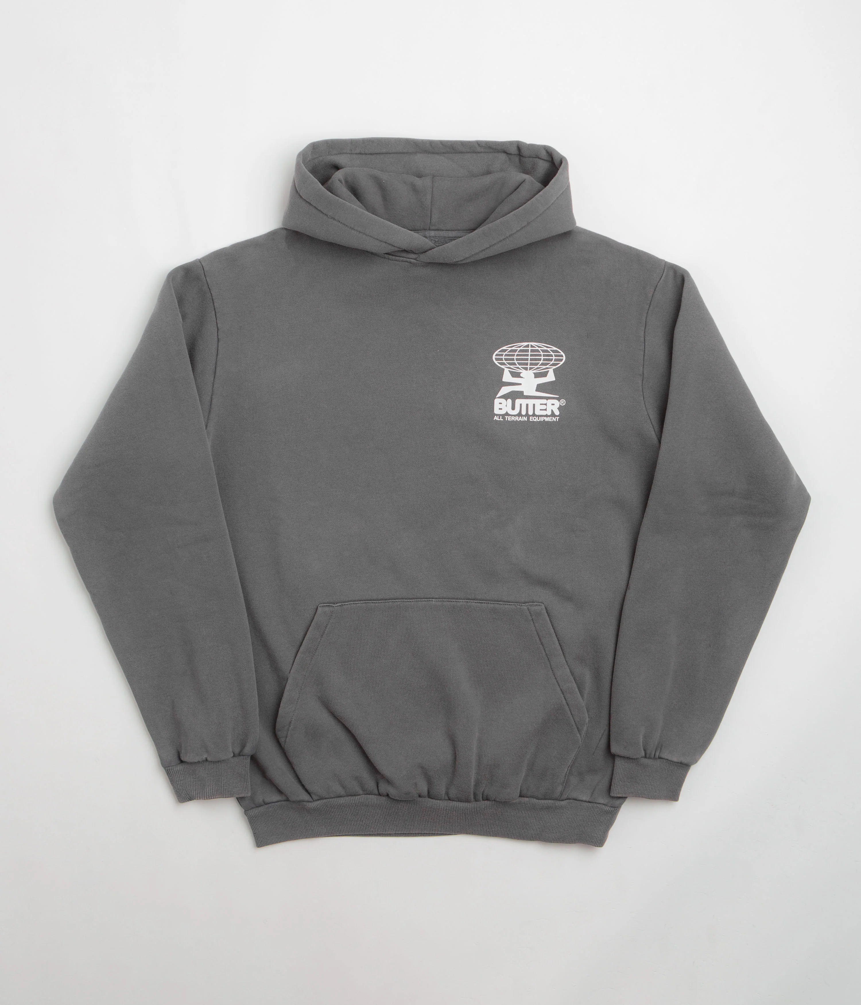 Butter Goods All Terrain Hoodie - Washed Steel - Image 2