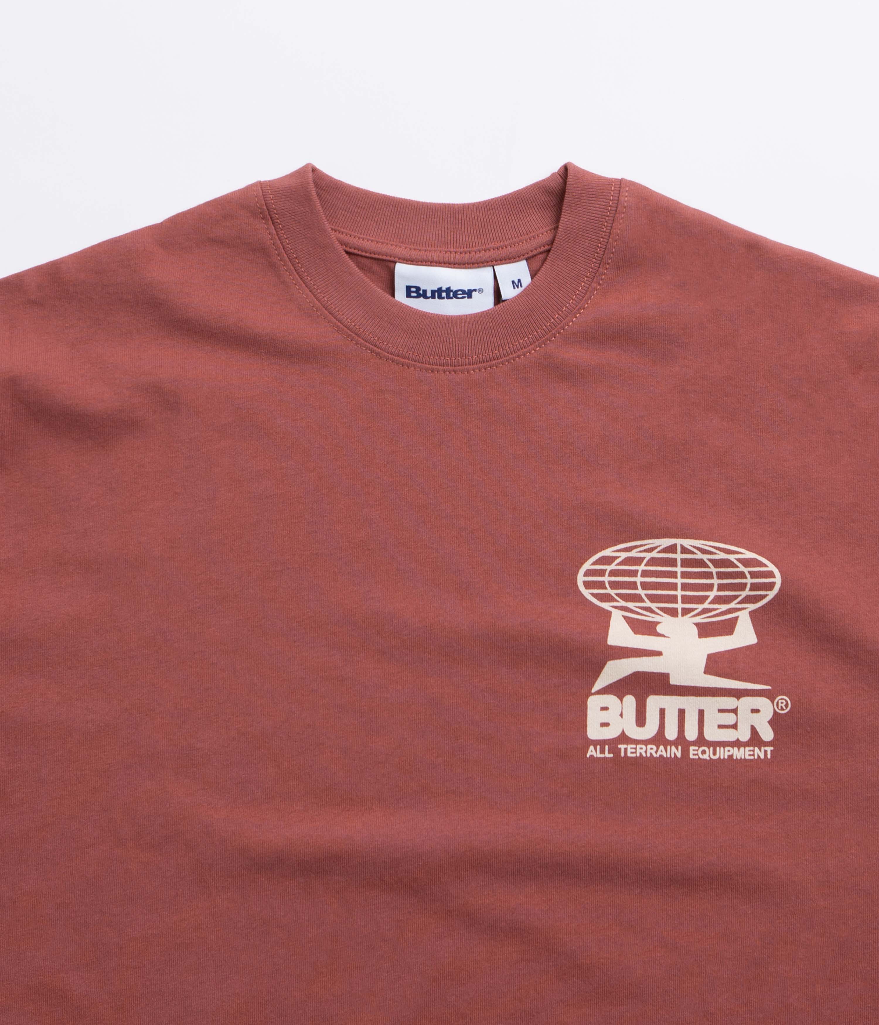 Butter Goods All Terrain T-Shirt - Rhubarb - Image 5