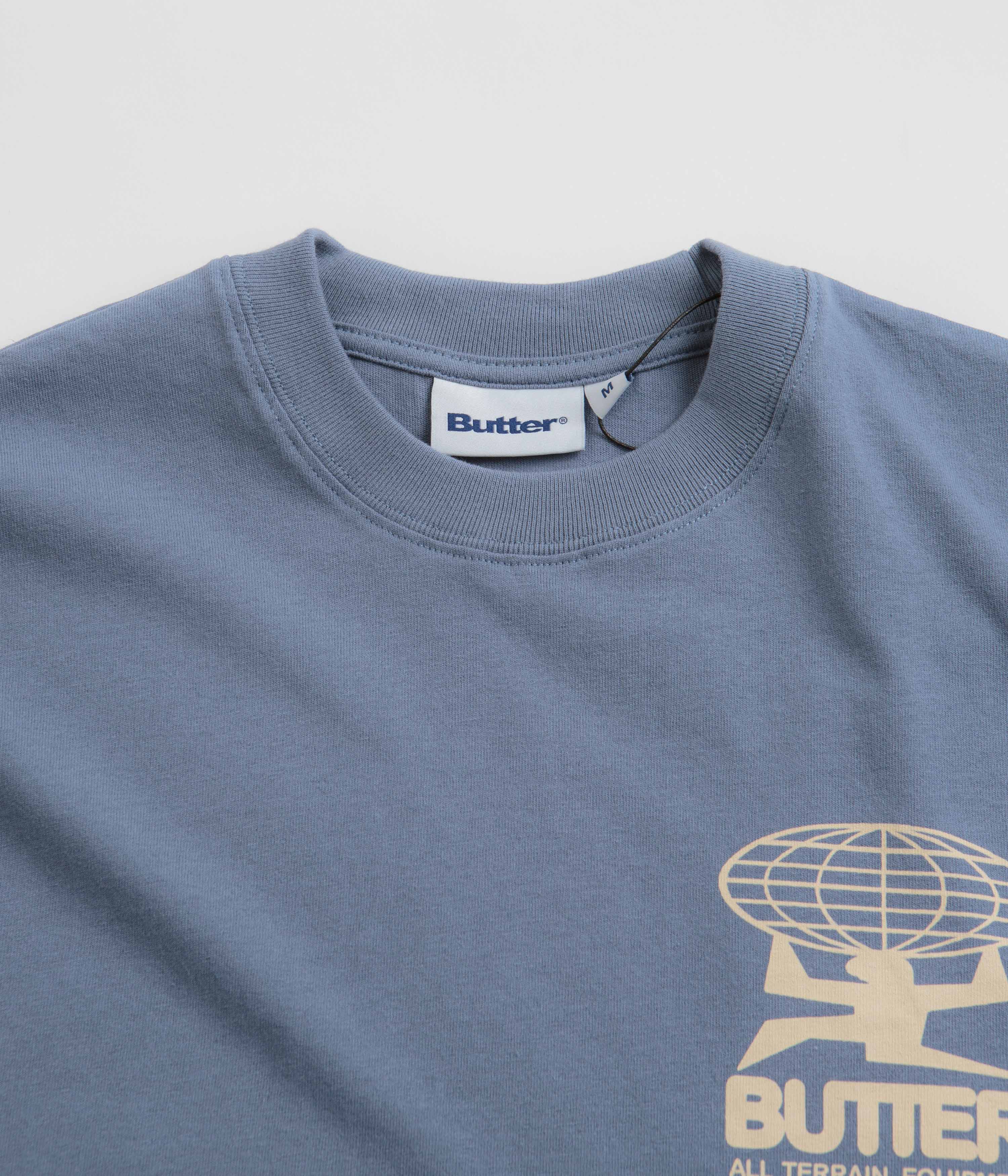 Butter Goods All Terrain T-Shirt - Slate Blue - Image 3