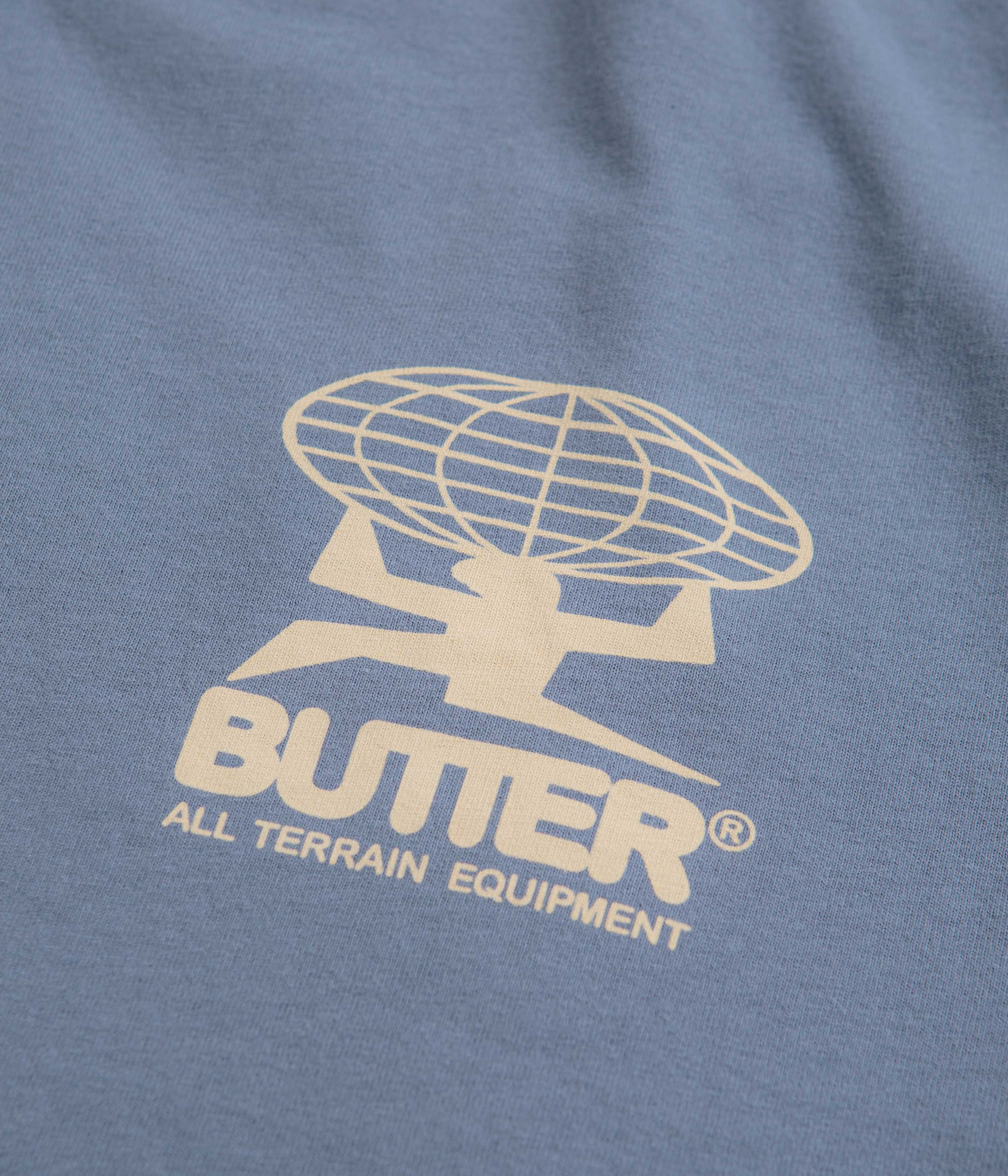 Butter Goods All Terrain T-Shirt - Slate Blue - Image 4