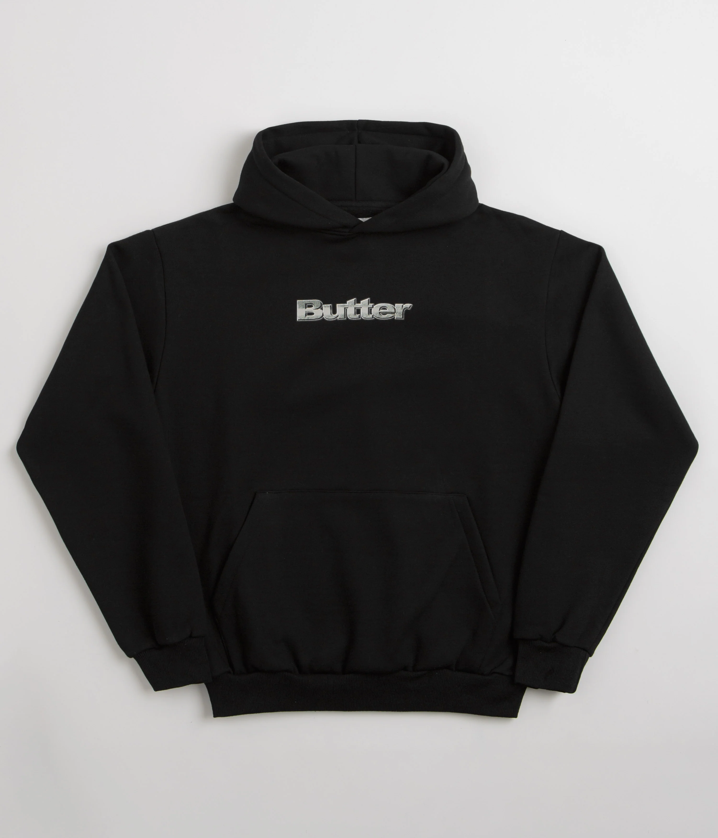 Butter Goods Alloy Logo Hoodie - Black