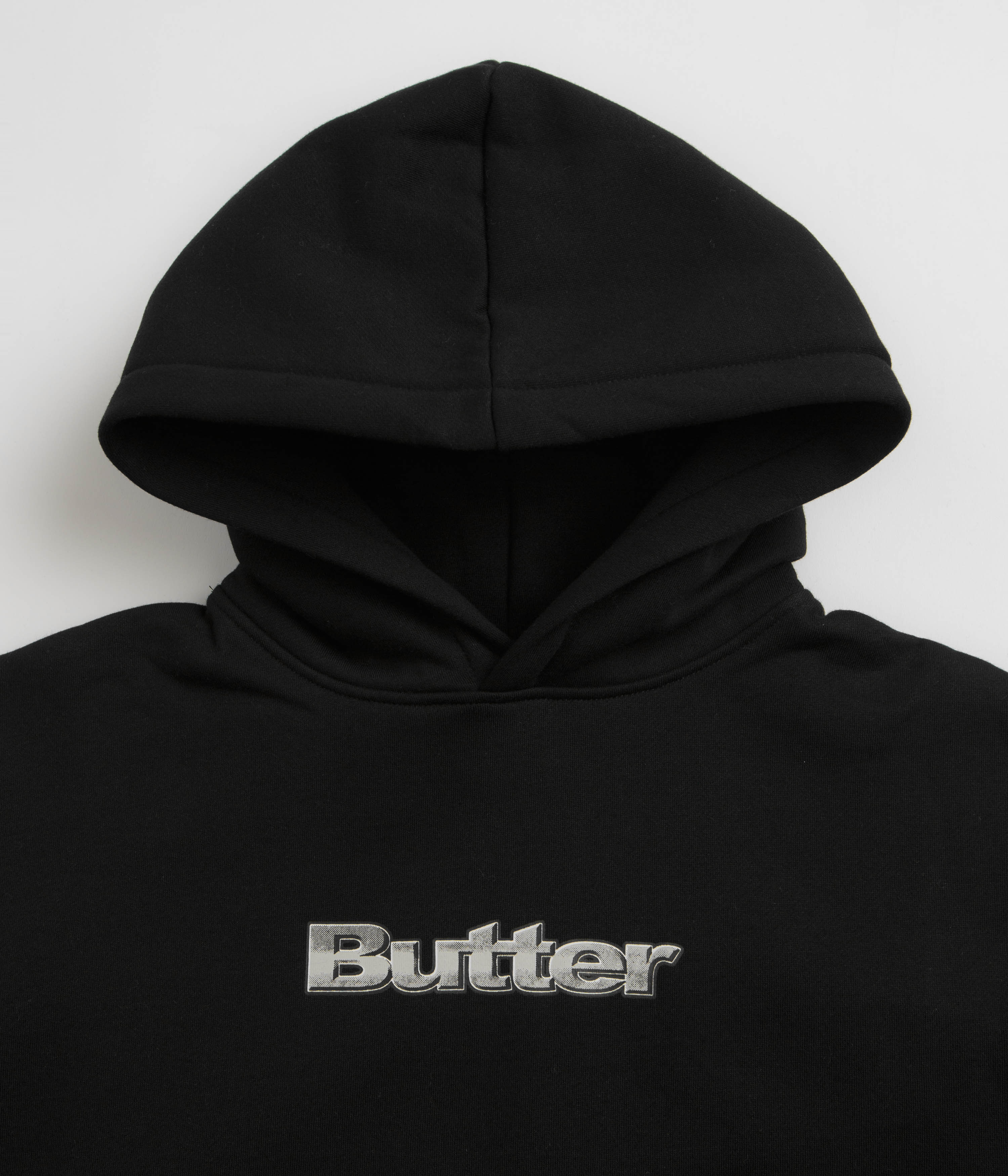 Butter Goods Alloy Logo Hoodie - Black - Image 2