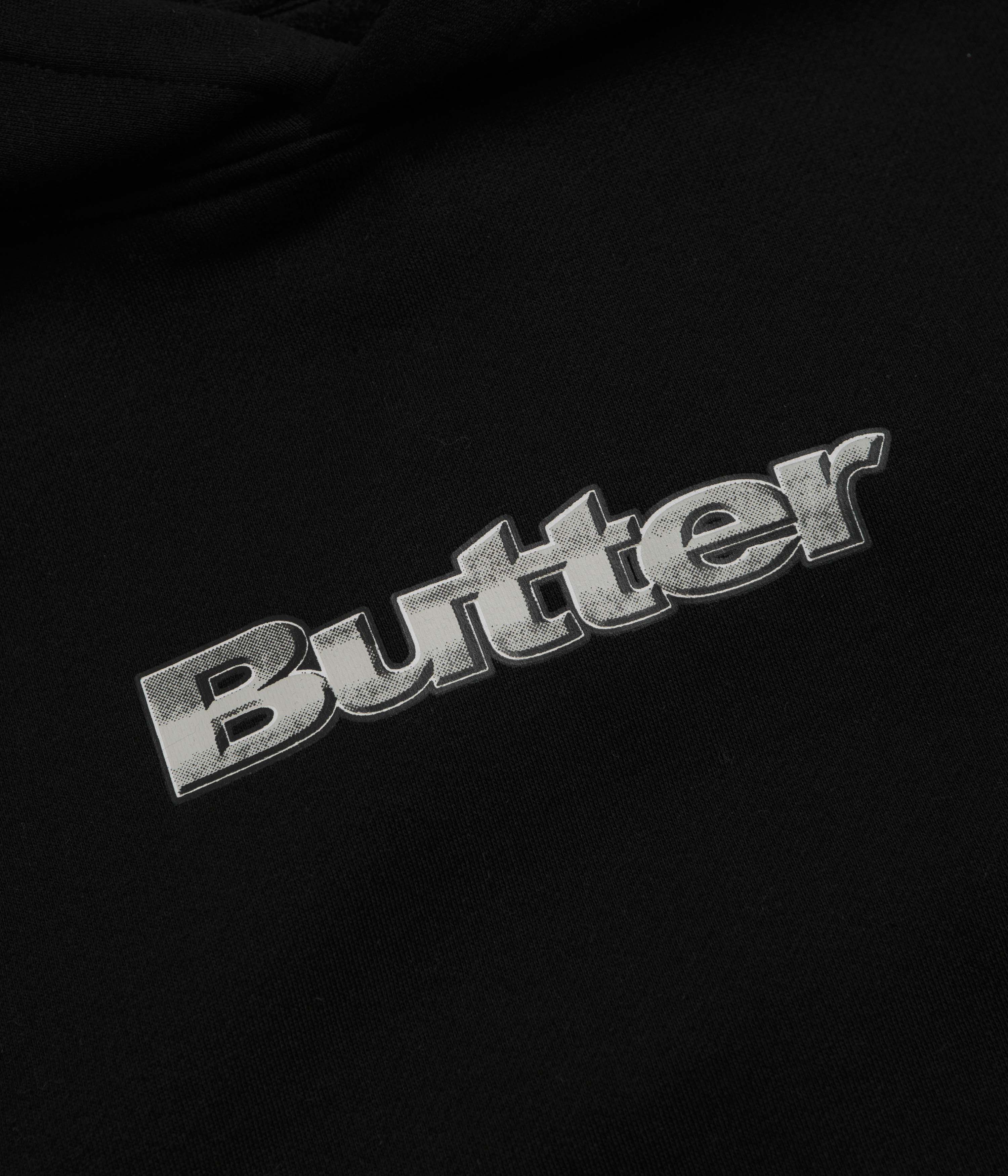 Butter Goods Alloy Logo Hoodie - Black - Image 3