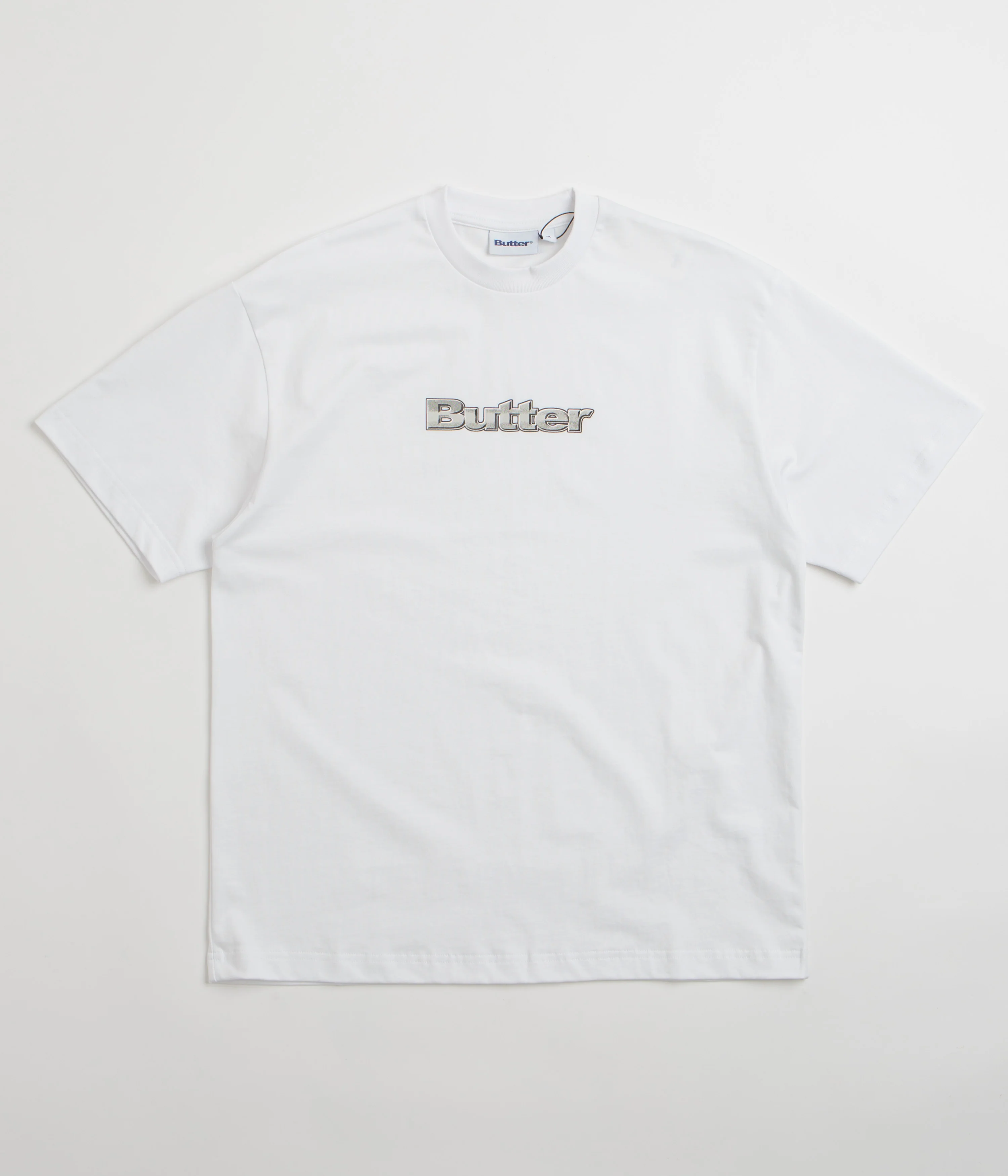 Butter Goods Alloy Logo T-Shirt - White