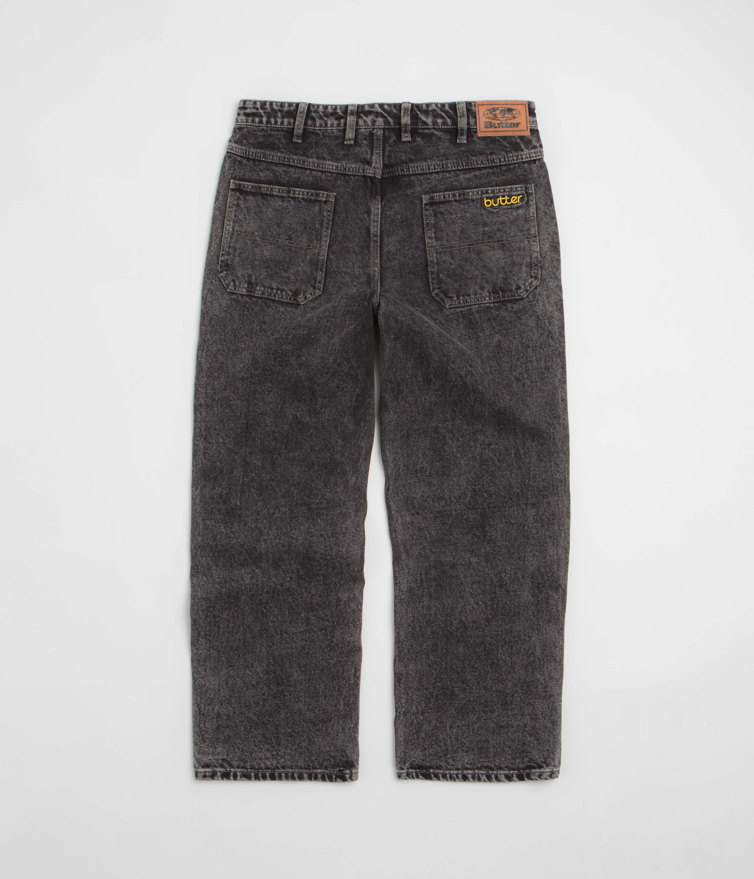 Butter Goods Alpine Jeans - Distressed Black - Image 3