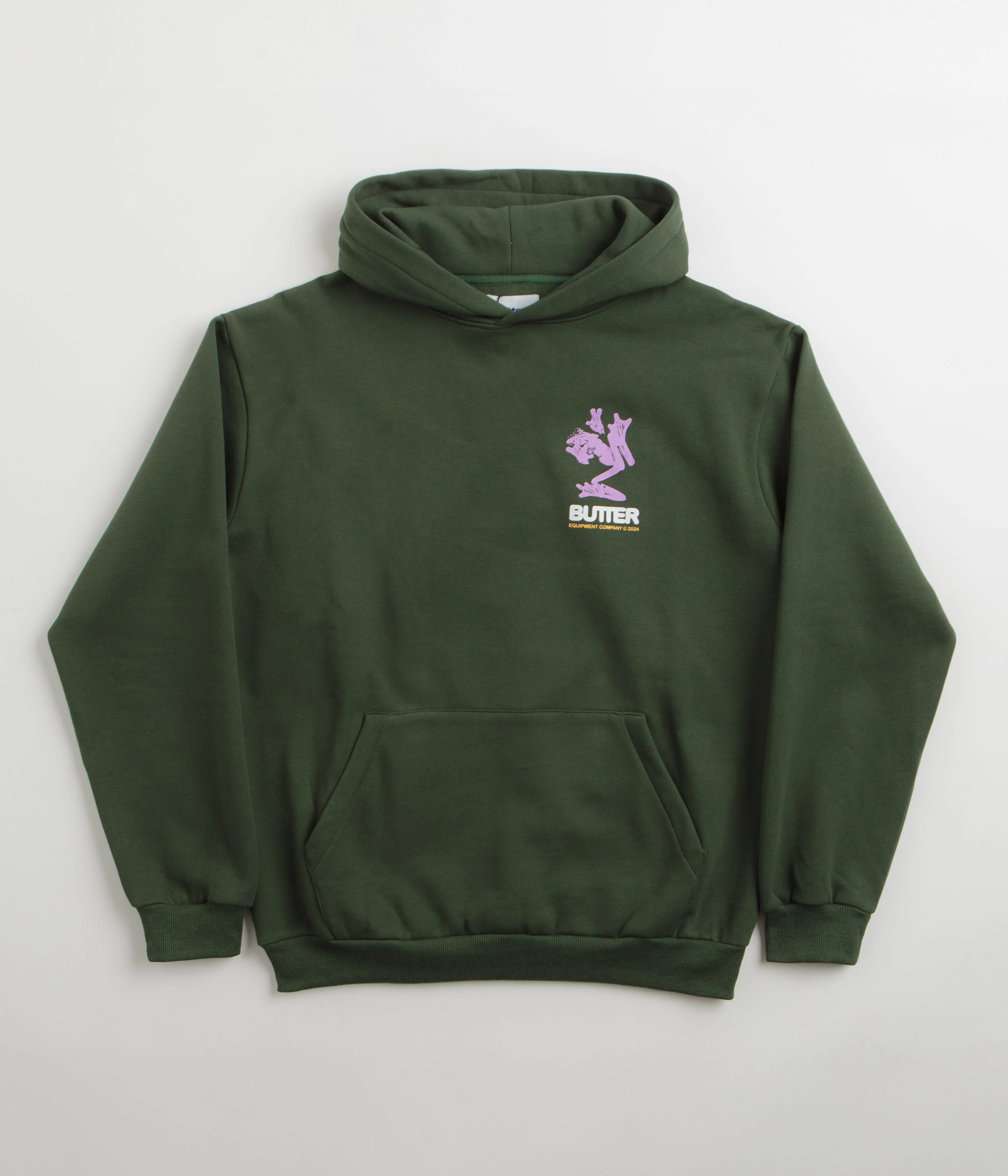 Butter Goods Amphibian Hoodie - Dark Green - Image 2
