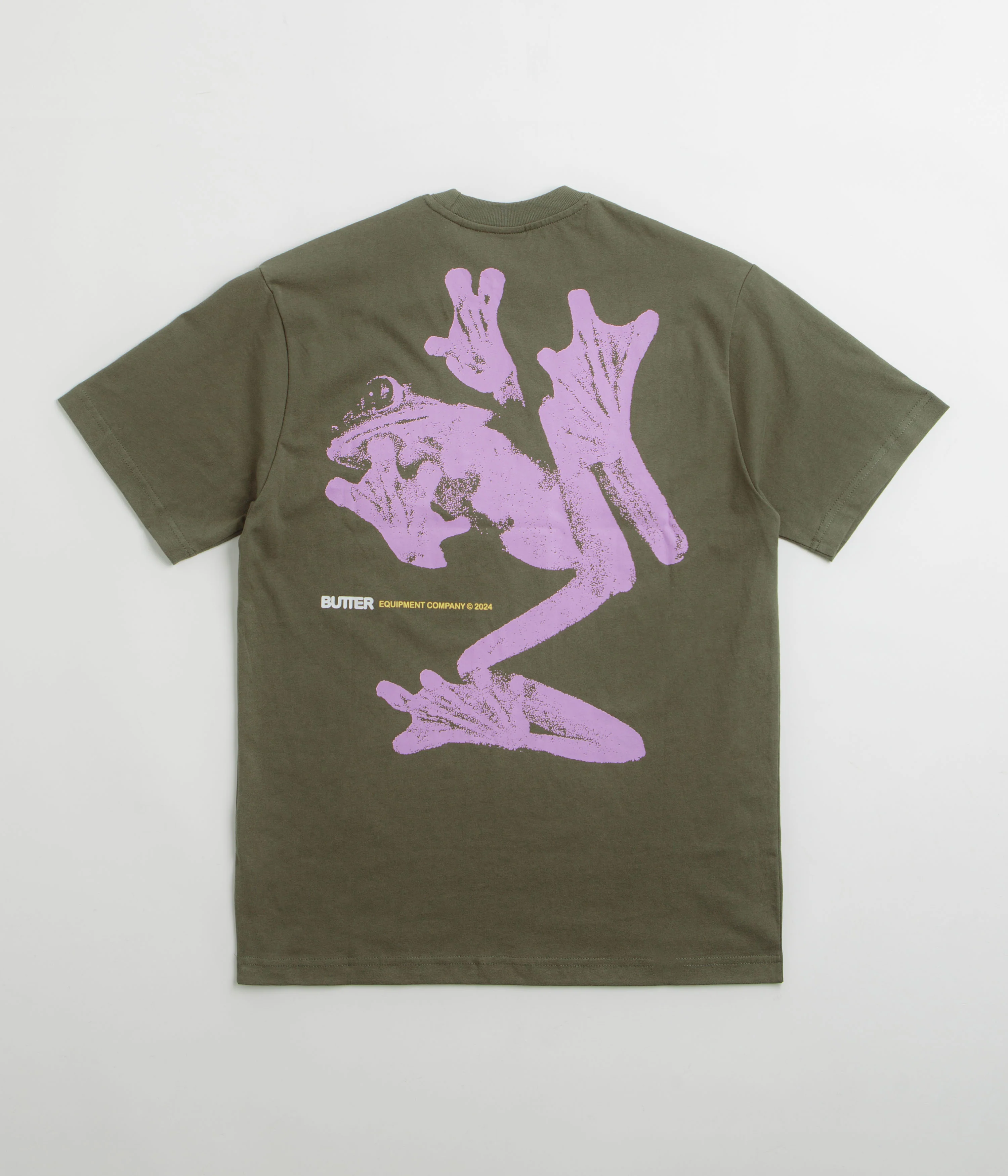 Butter Goods Amphibian T-Shirt - Army