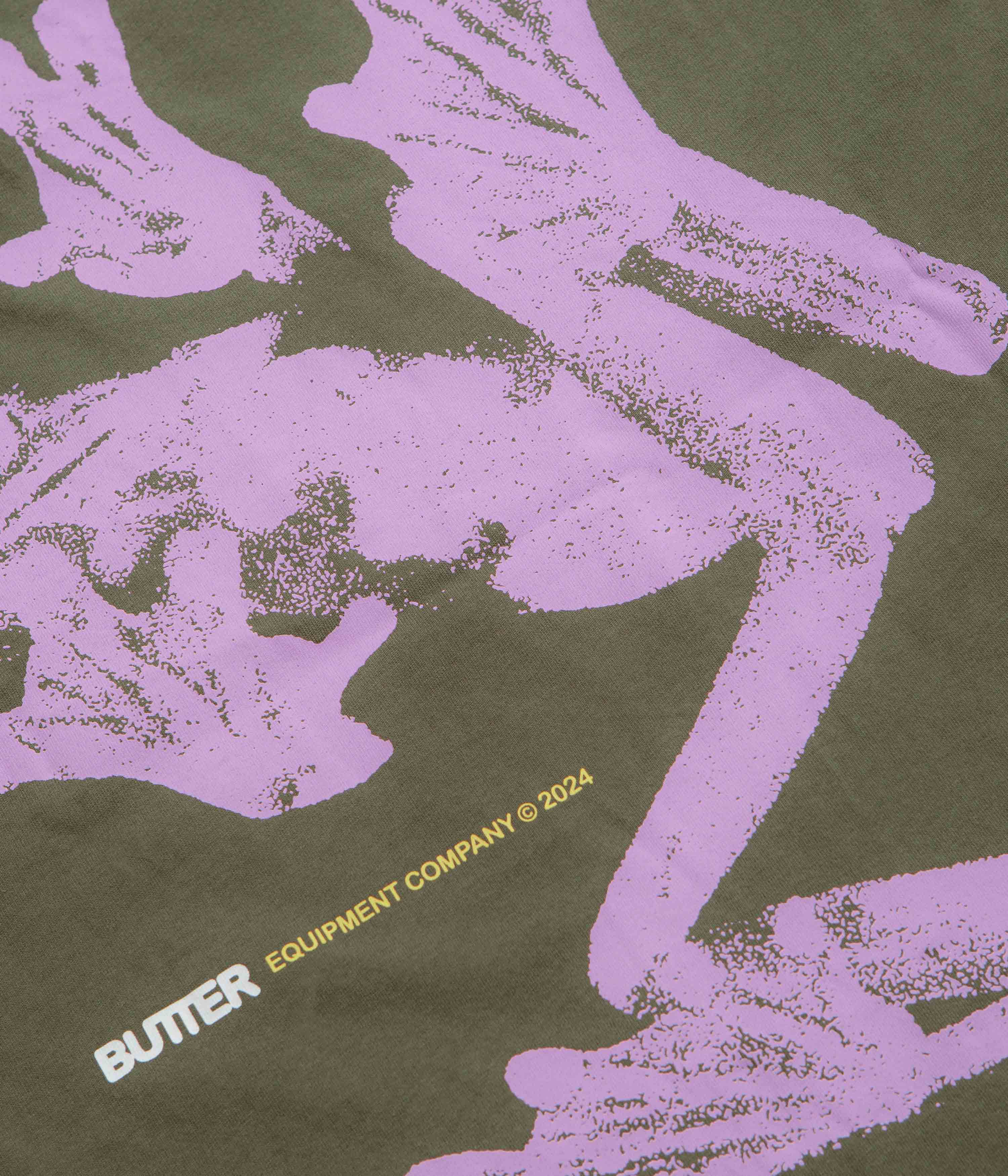 Butter Goods Amphibian T-Shirt - Army - Image 5