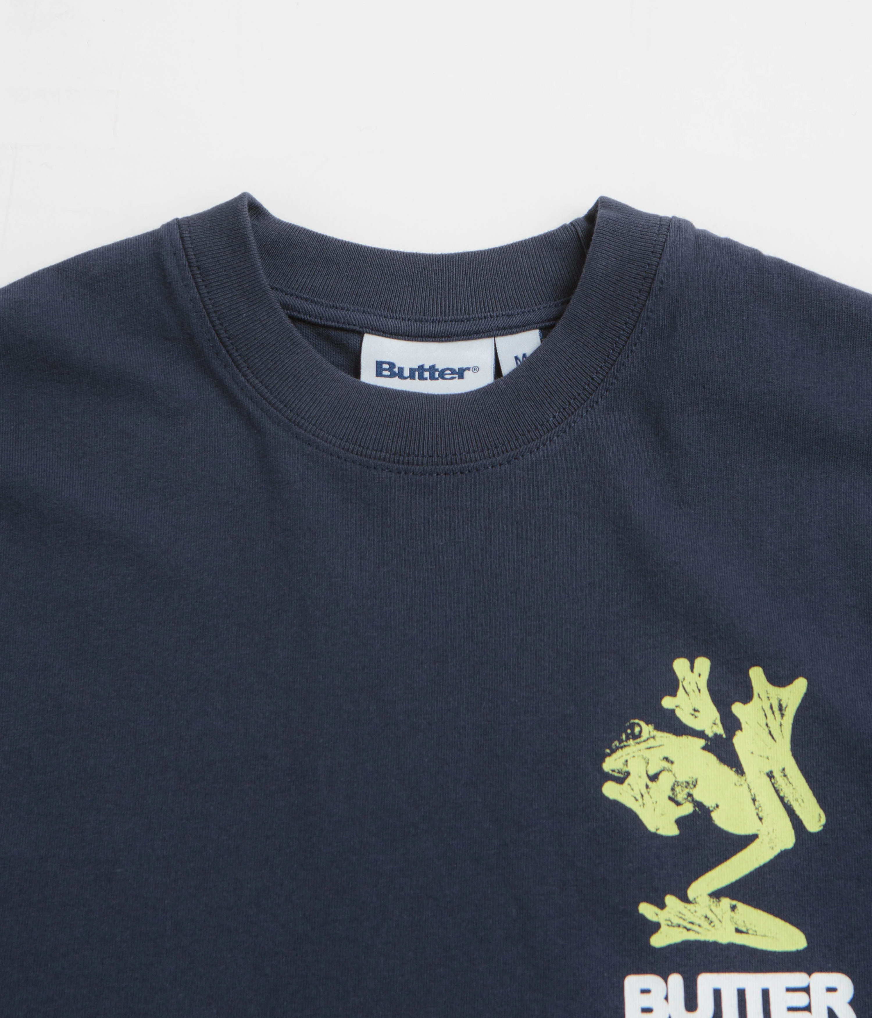 Butter Goods Amphibian T-Shirt - Navy - Image 3