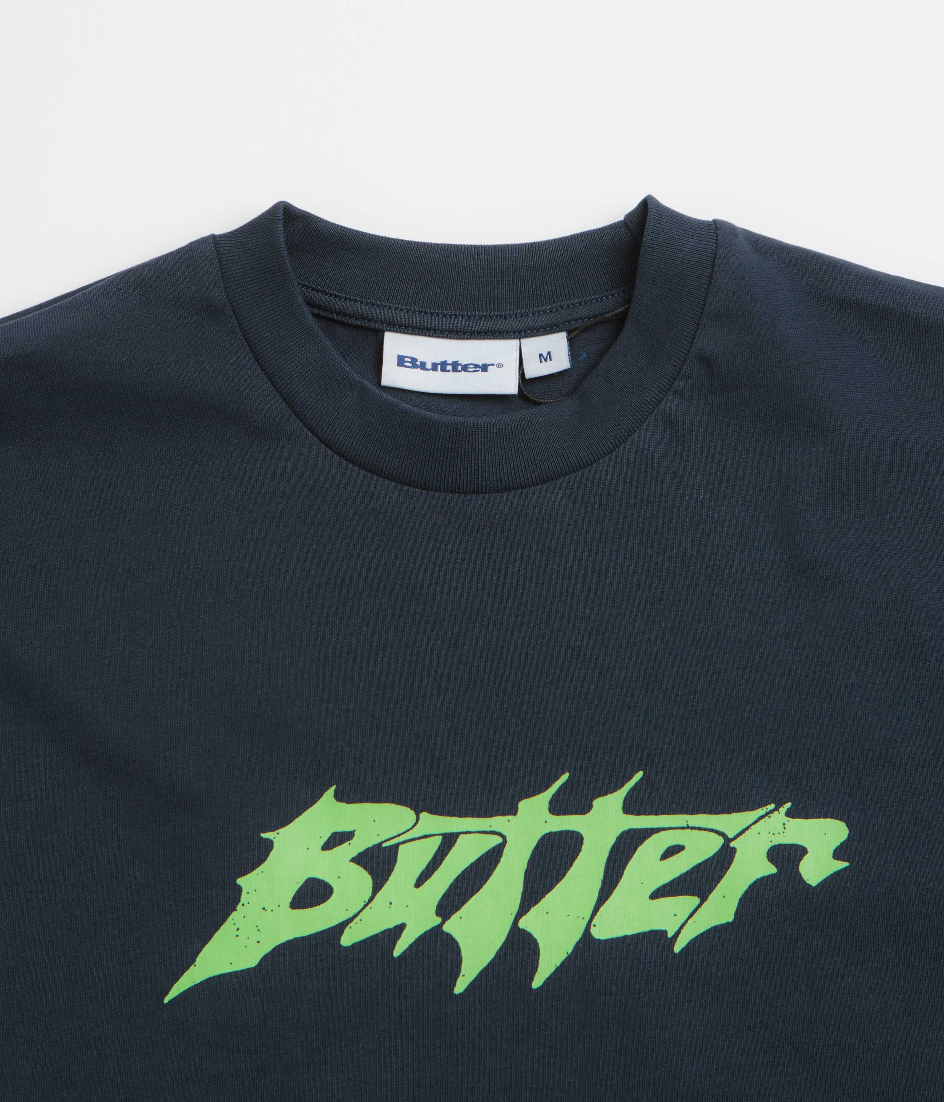 Butter Goods Amplify T-Shirt - Navy - Image 2