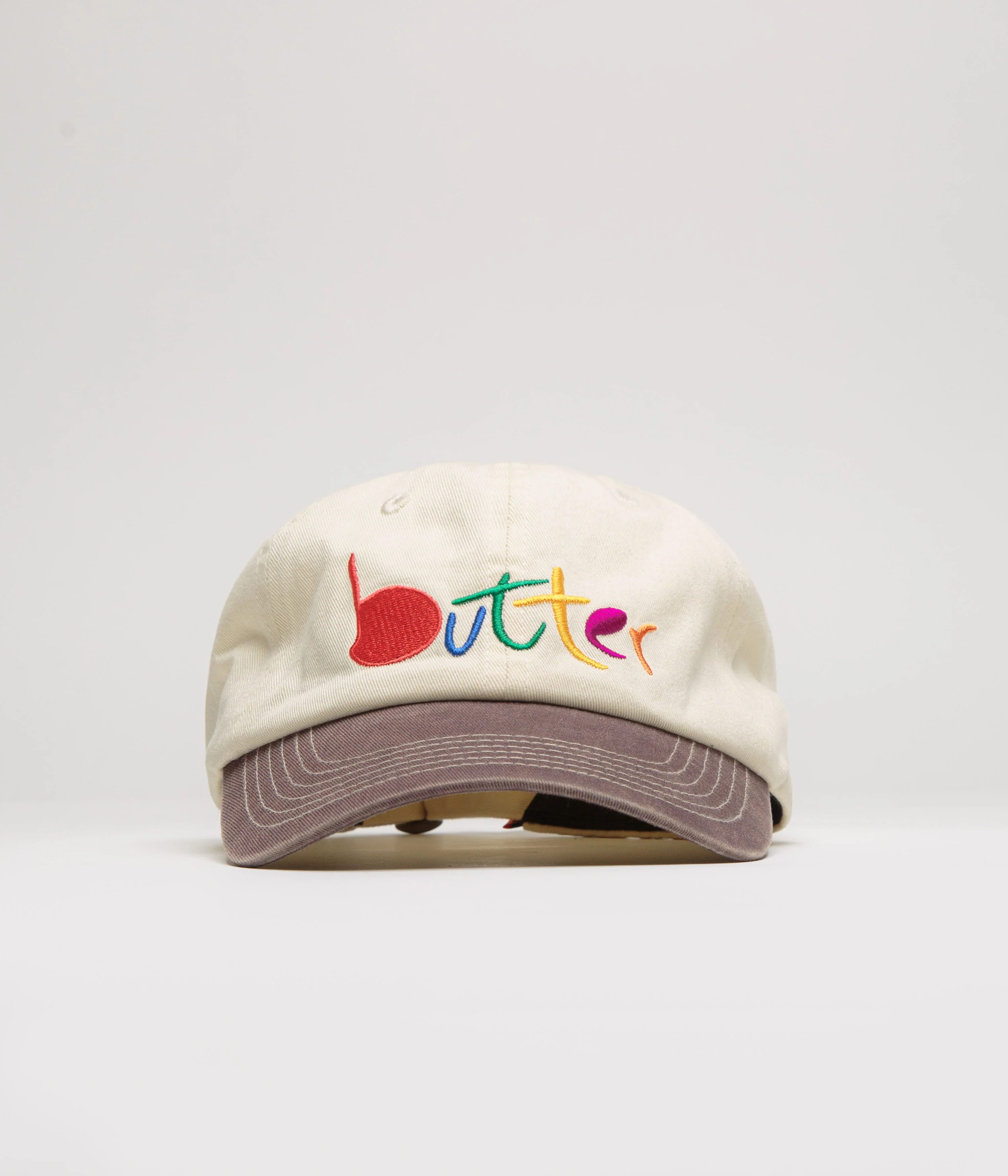 Butter Goods Art Cap - Natural / Dusk - Image 4