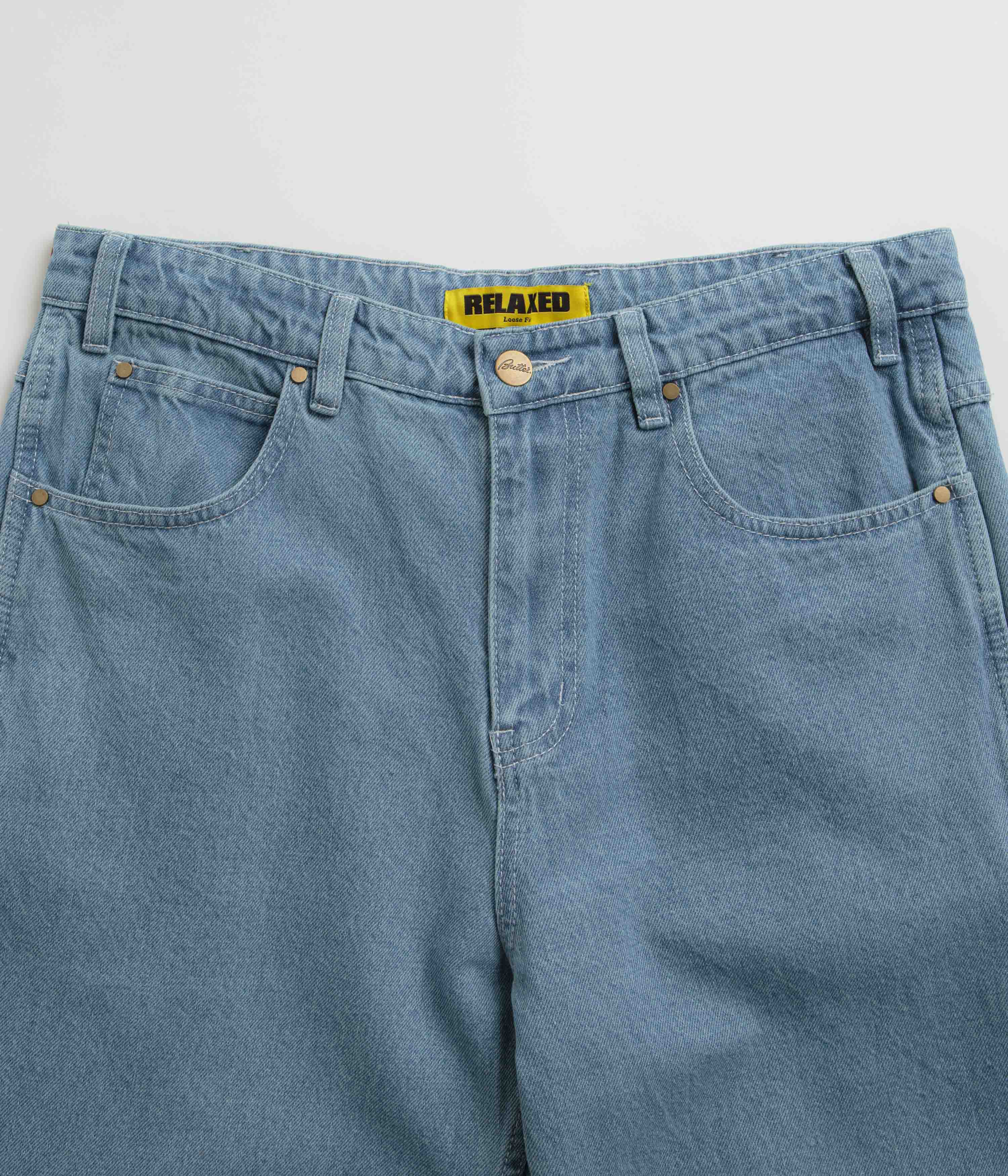 Butter Goods Art Jeans - Mid Blue - Image 4