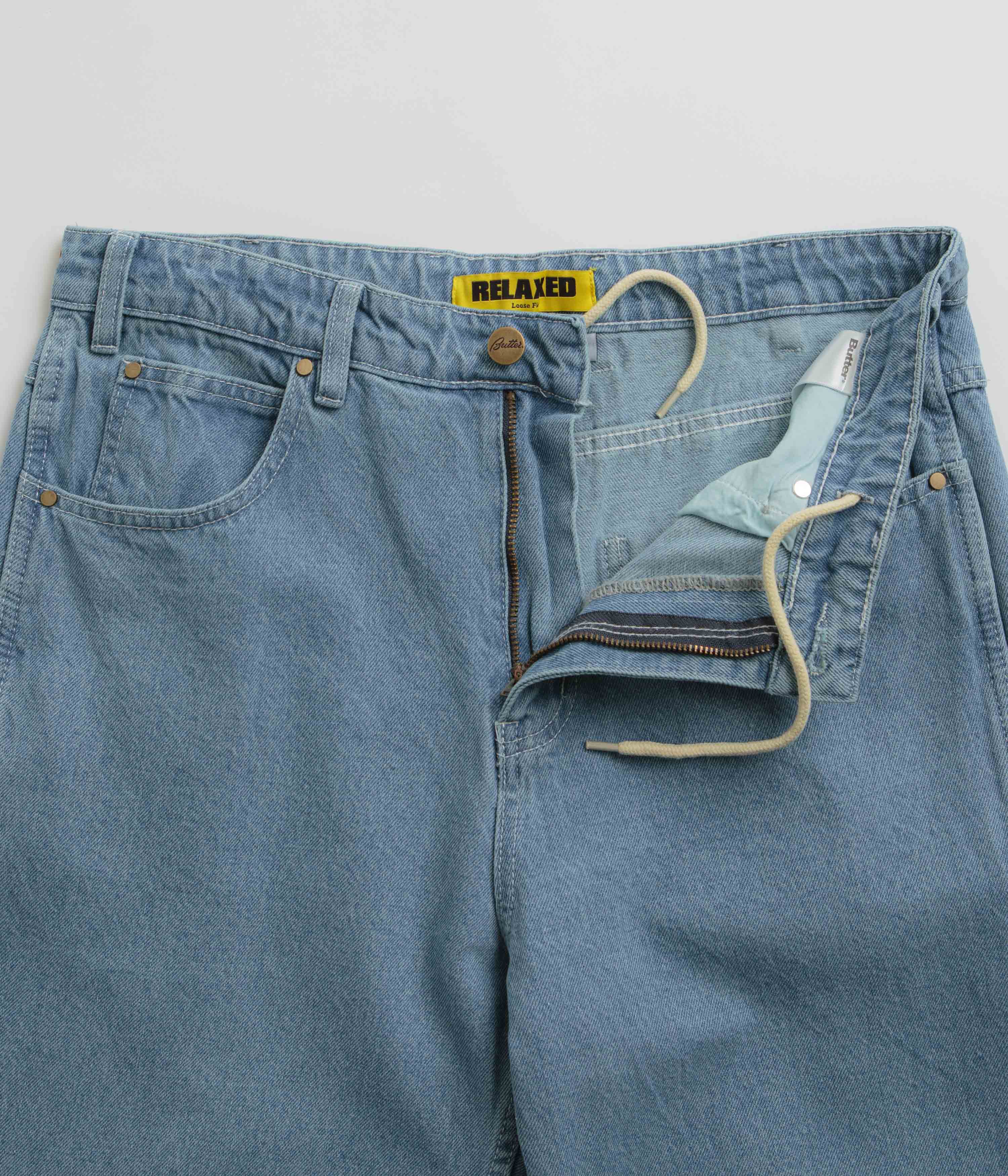 Butter Goods Art Jeans - Mid Blue - Image 5