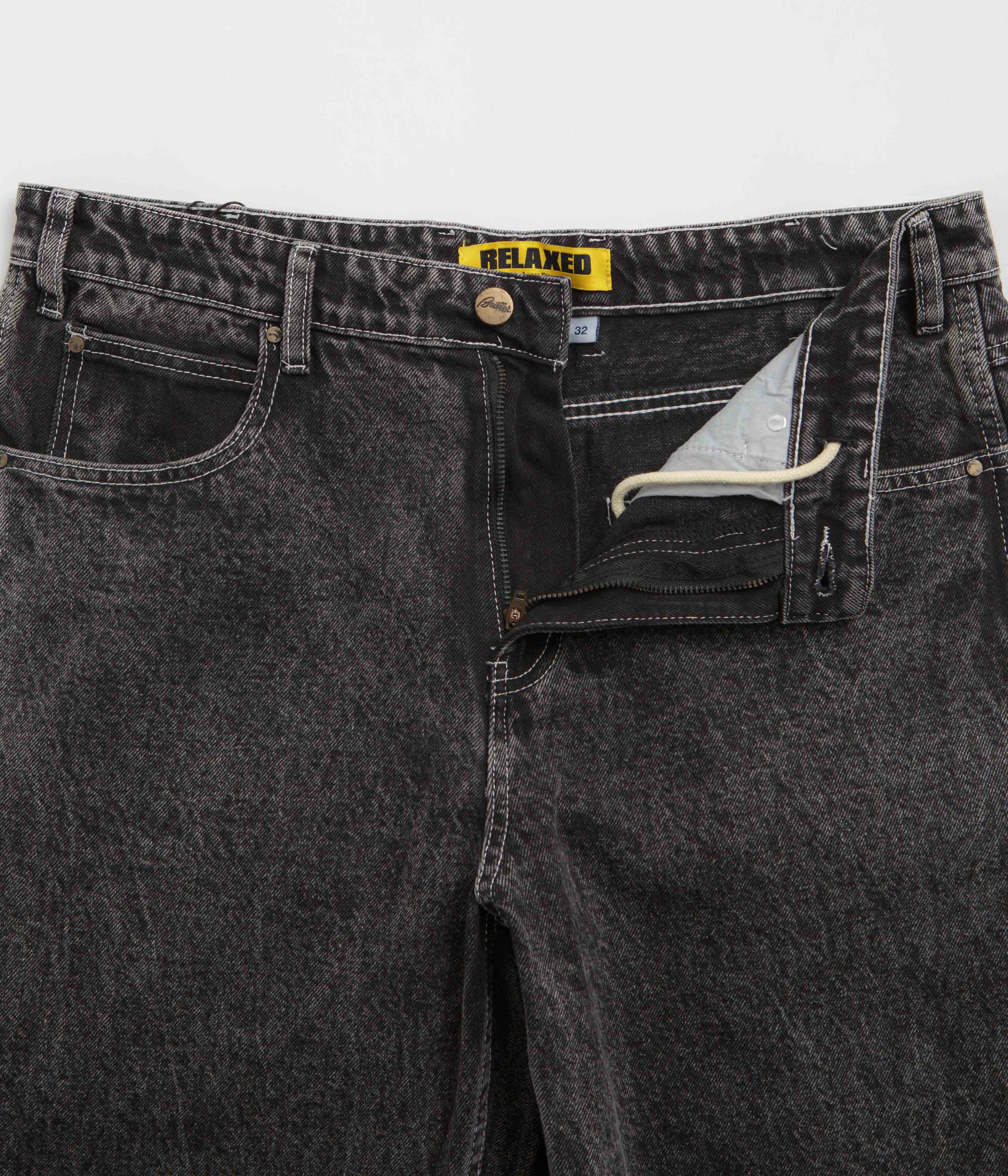Butter Goods Art Jeans - Washed Black - Image 6